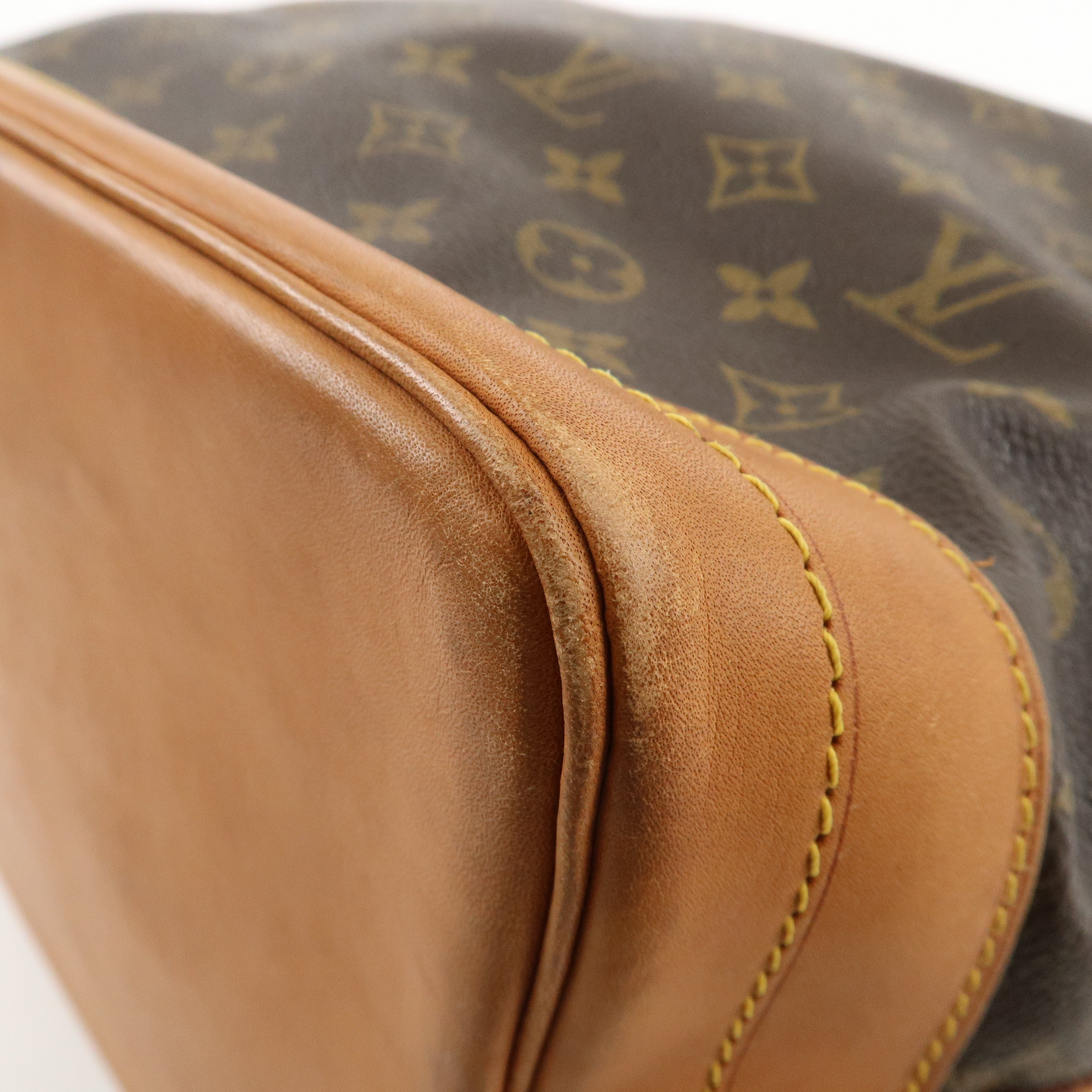 Louis Vuitton Monogram Noe Shoulder Bag Brown M42224