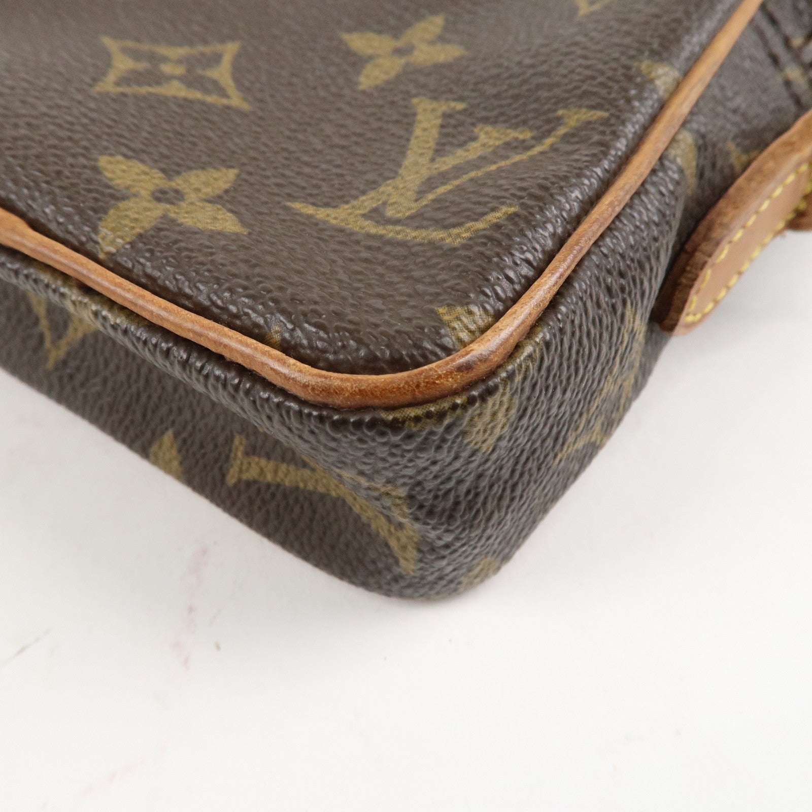 Louis Vuitton Monogram Mini Danube Shoulder Bag Brown M45268