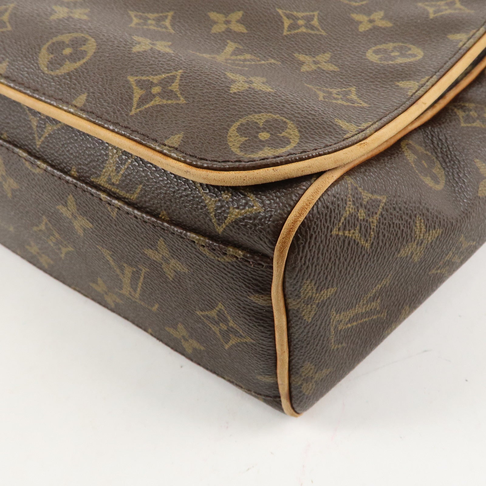 Louis Vuitton Monogram Abbesses Messenger Bag Brown M45257