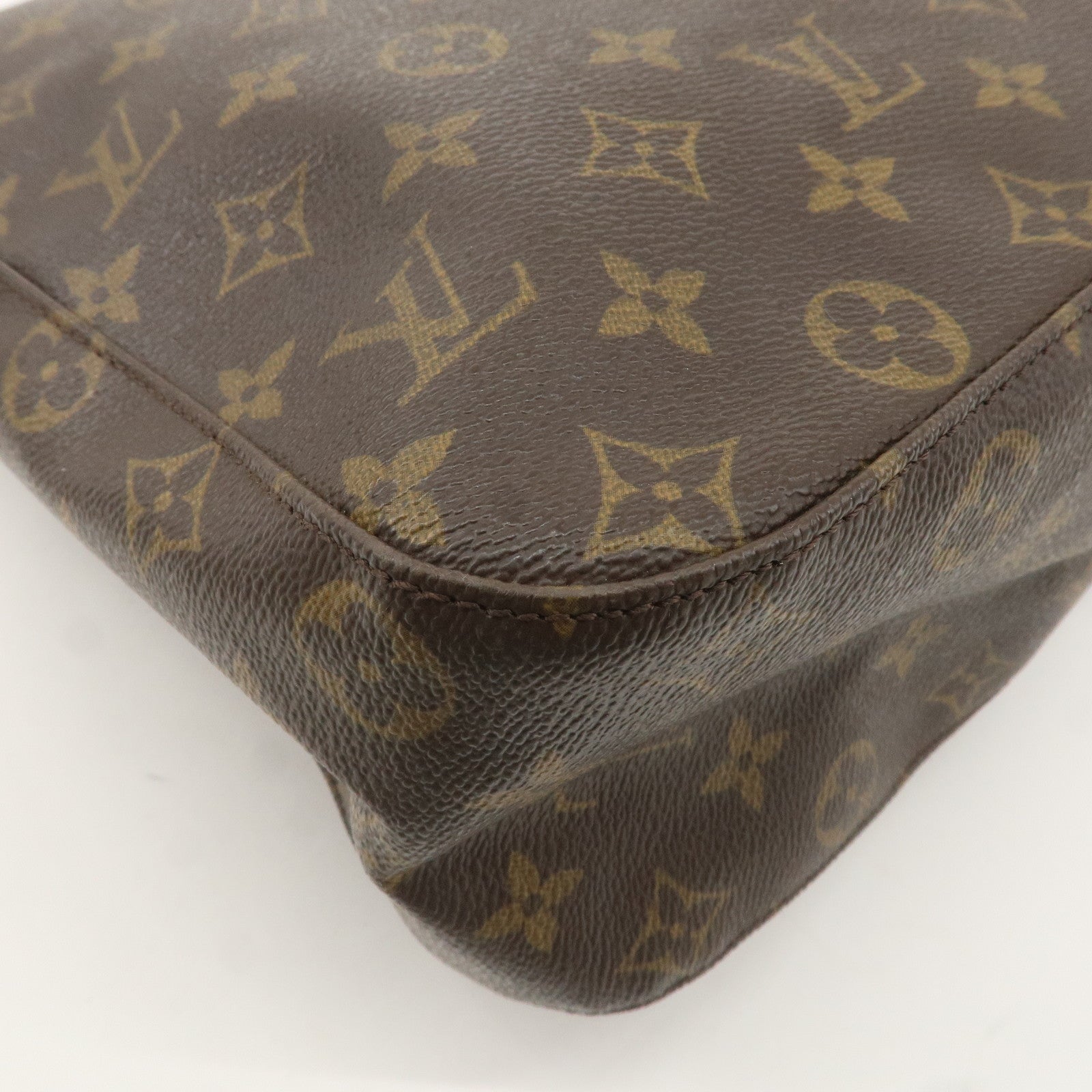 Louis Vuitton Monogram Looping GM Shoulder Bag Brown M51145