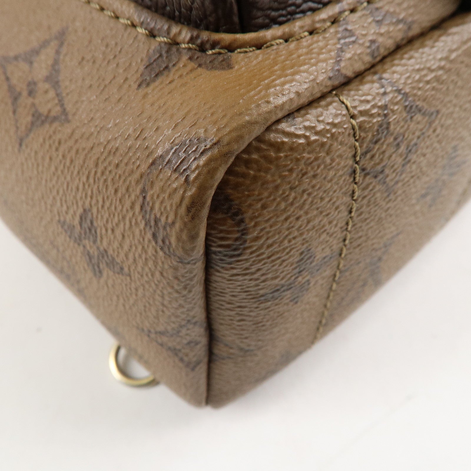 Louis Vuitton Monogram Reverse Palm Springs MINI Back Pack M44872