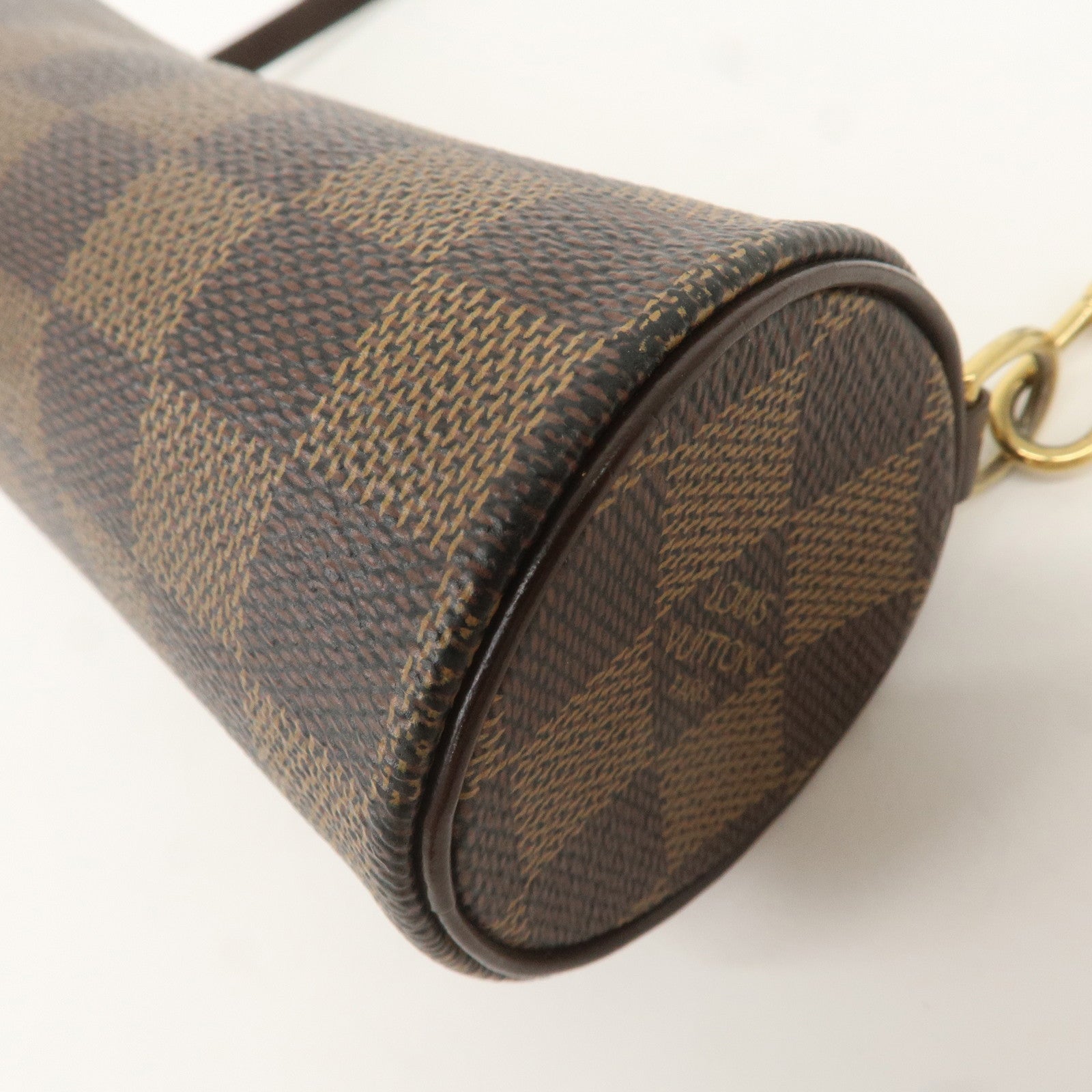 Louis Vuitton Damier Mini Pouch for Papillon Bag Brown