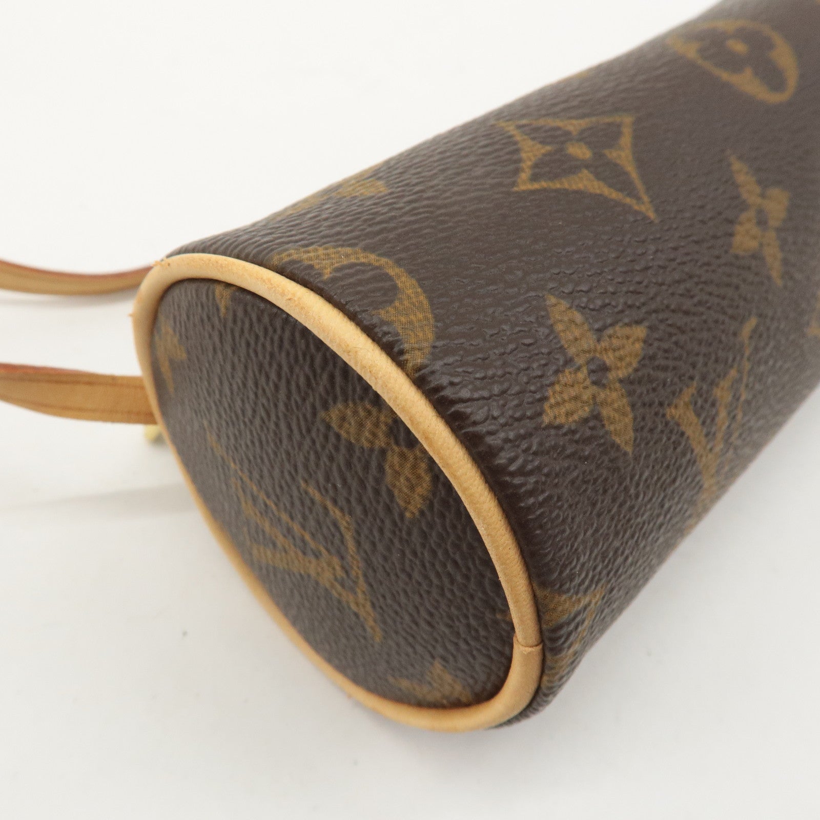 Louis Vuitton Monogram Mini Pouch for Papillon Bag New Style Brown