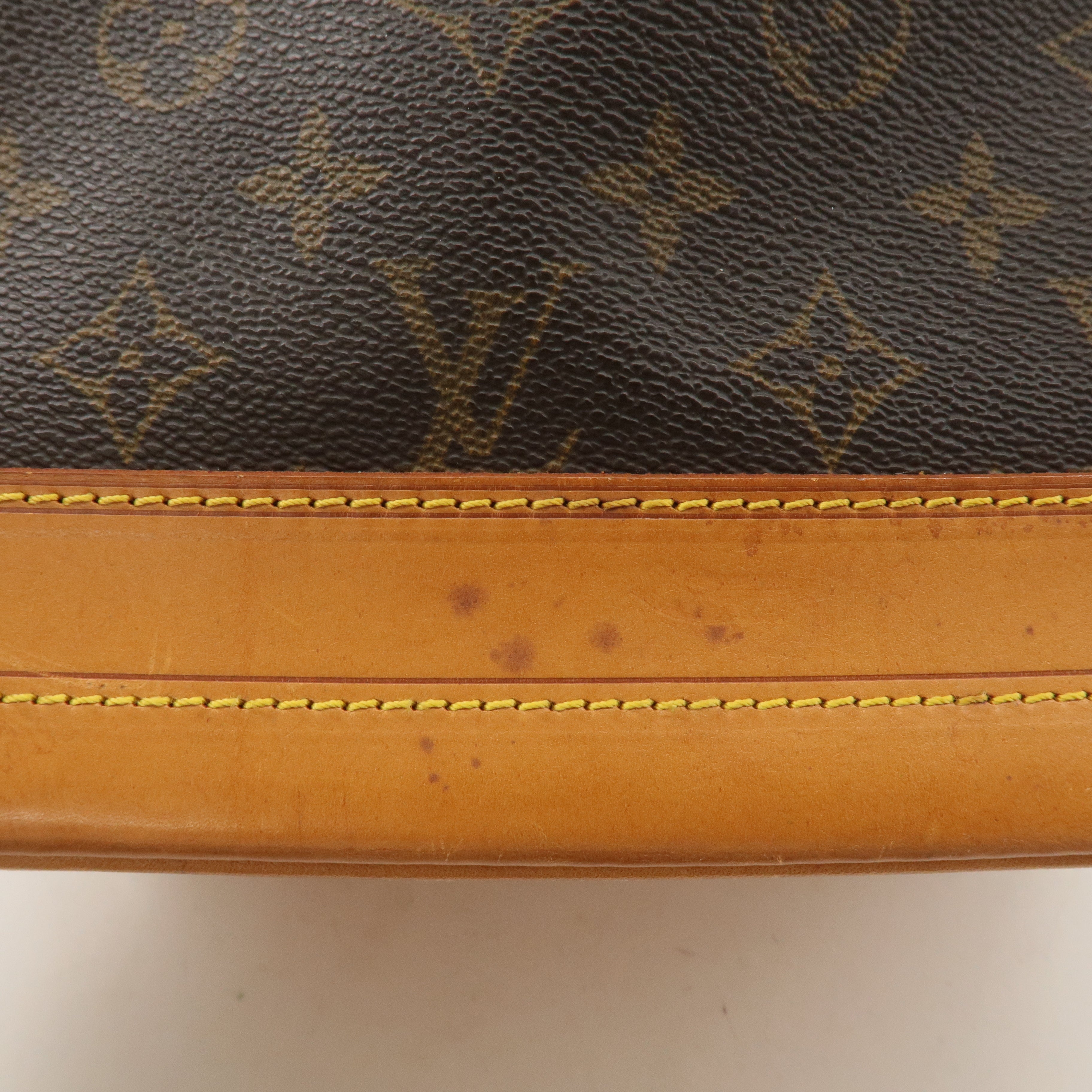 Louis Vuitton Monogram Noe Shoulder Bag Hand Bag Brown M42224