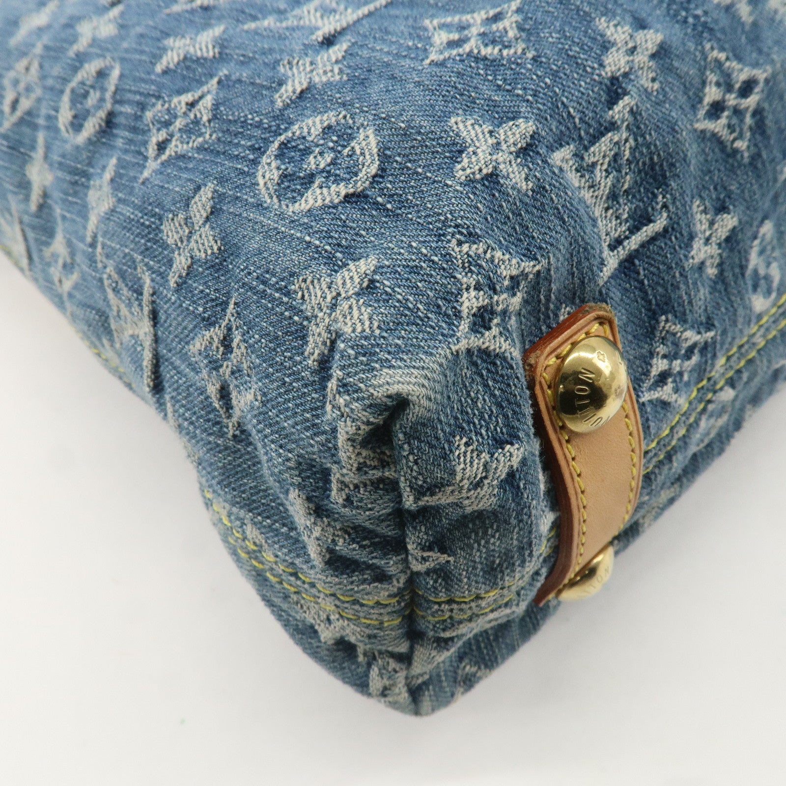 Louis Vuitton Monogram Denim Baggy GM Shoulder Bag M95048