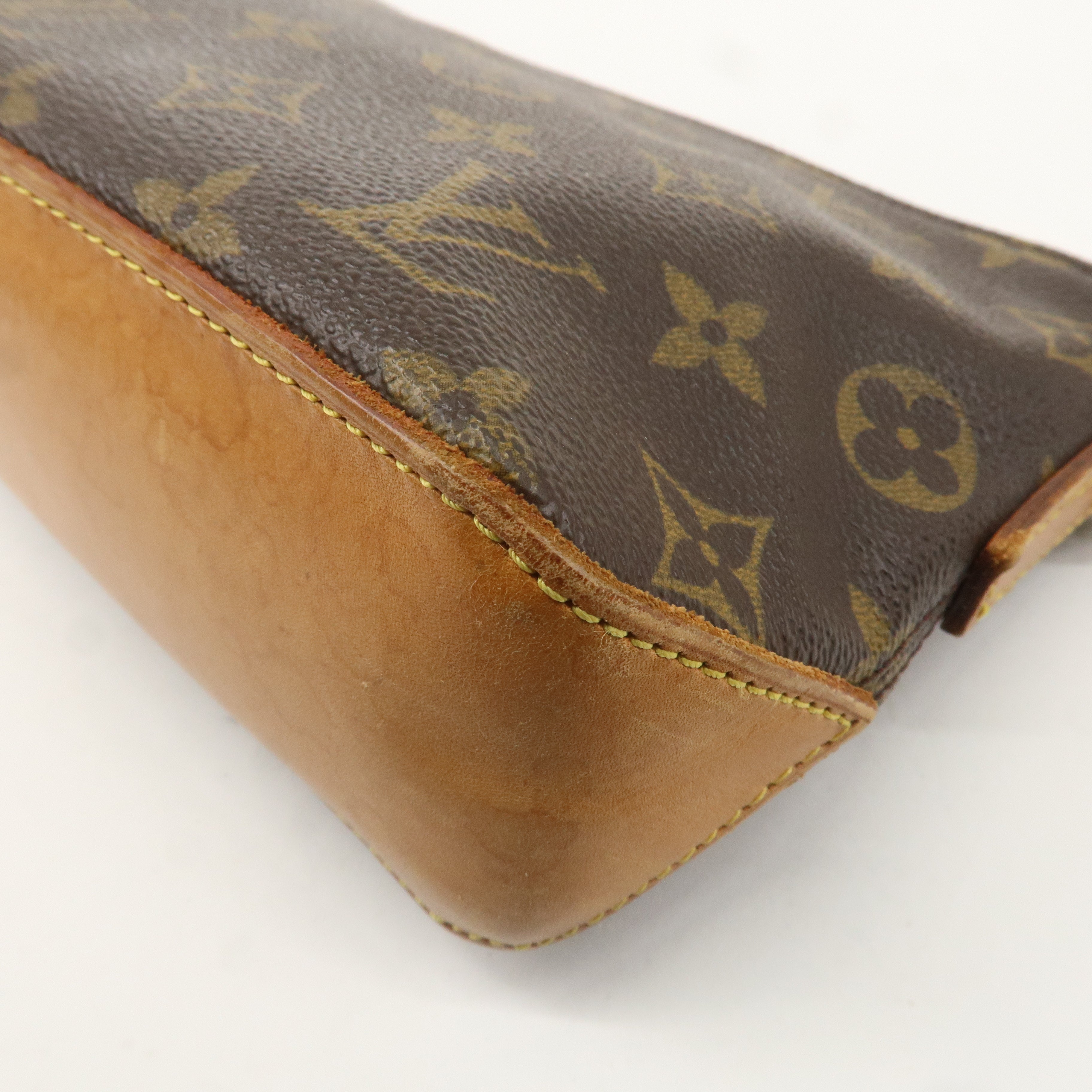 Louis Vuitton Monogram Trotteur Shoulder Bag Brown M51240