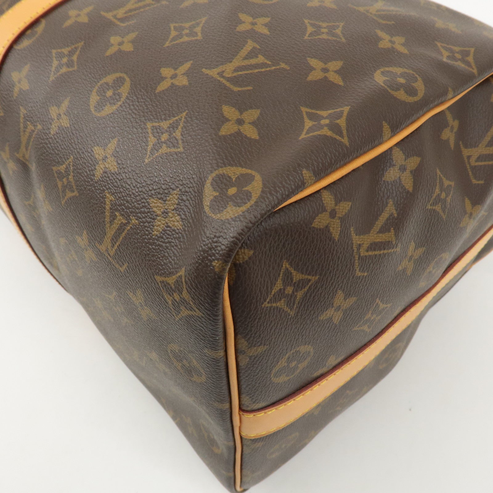 Louis Vuitton Monogram Keep All 50 Boston Bag Brown M41416