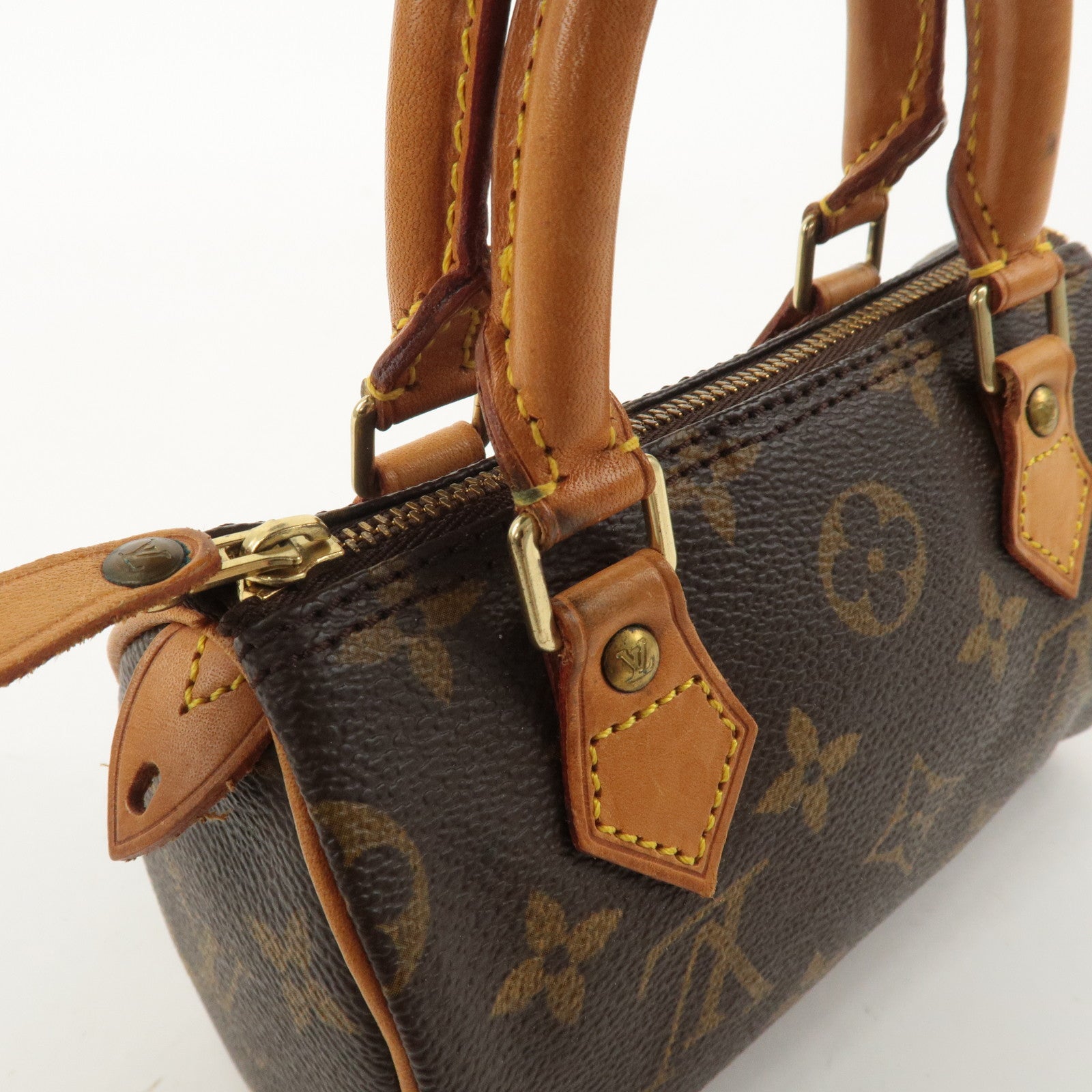 Louis Vuitton Monogram Mini Speedy 
Strap M41534 J00145