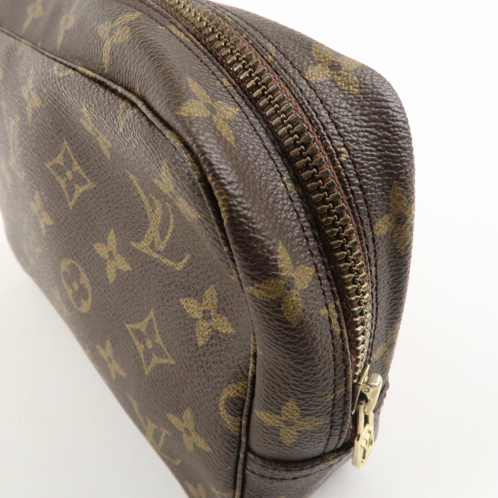 Louis Vuitton Monogram Trousse Toilette 23 Pouch Brown M47524