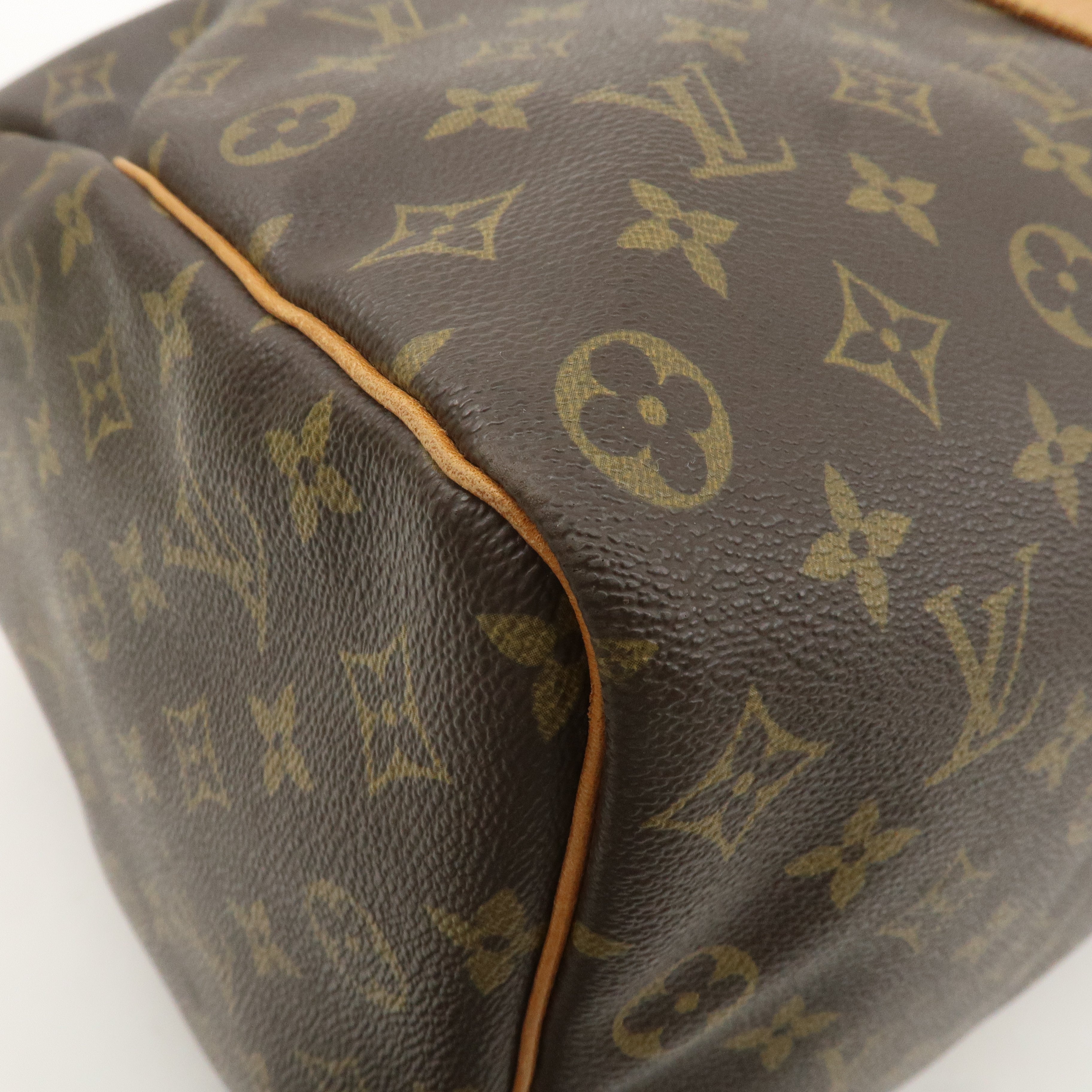 Louis Vuitton Monogram Keep All 50 Bag Brown M41426