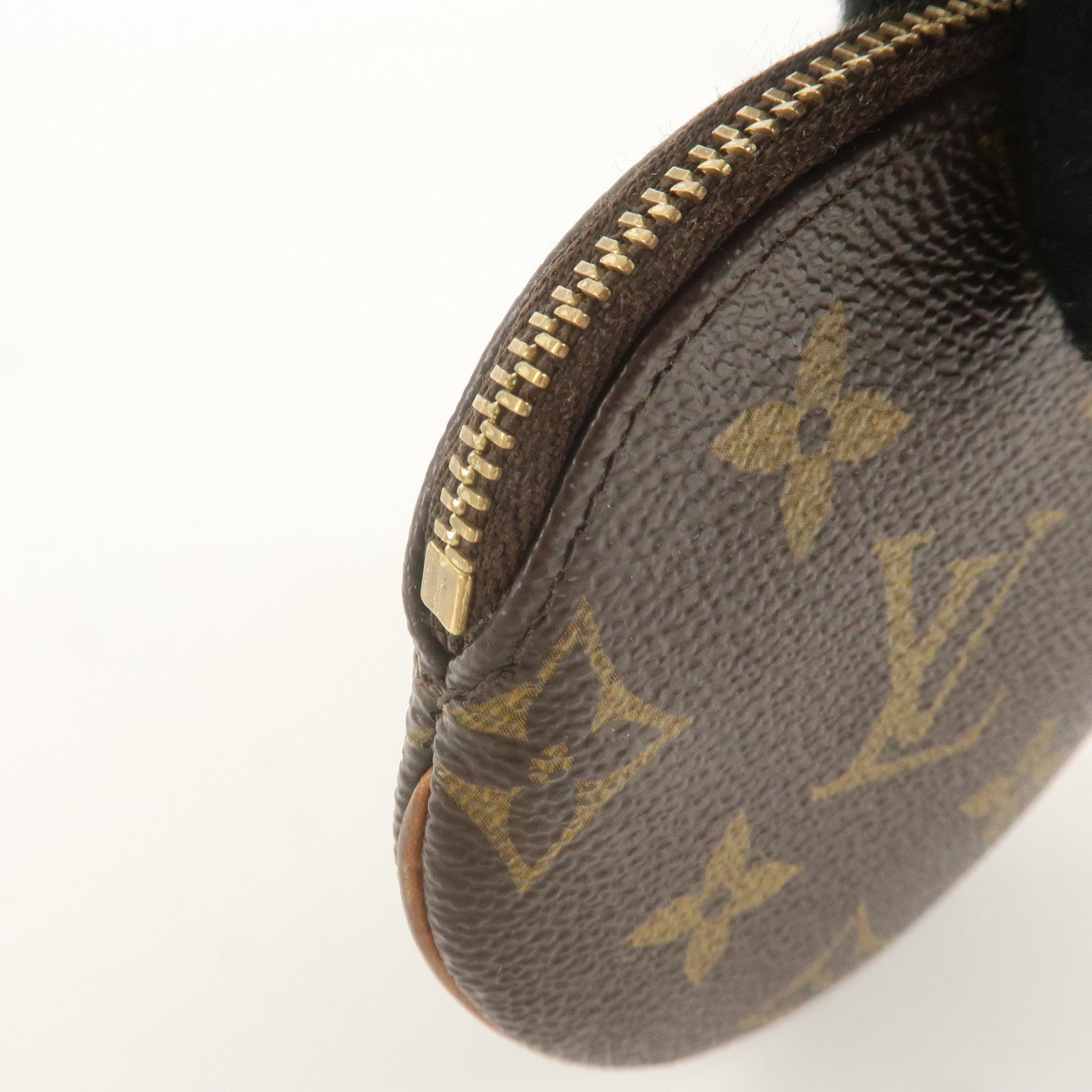 Louis Vuitton Monogram Porte Monnaie Rond Coin Case M61926