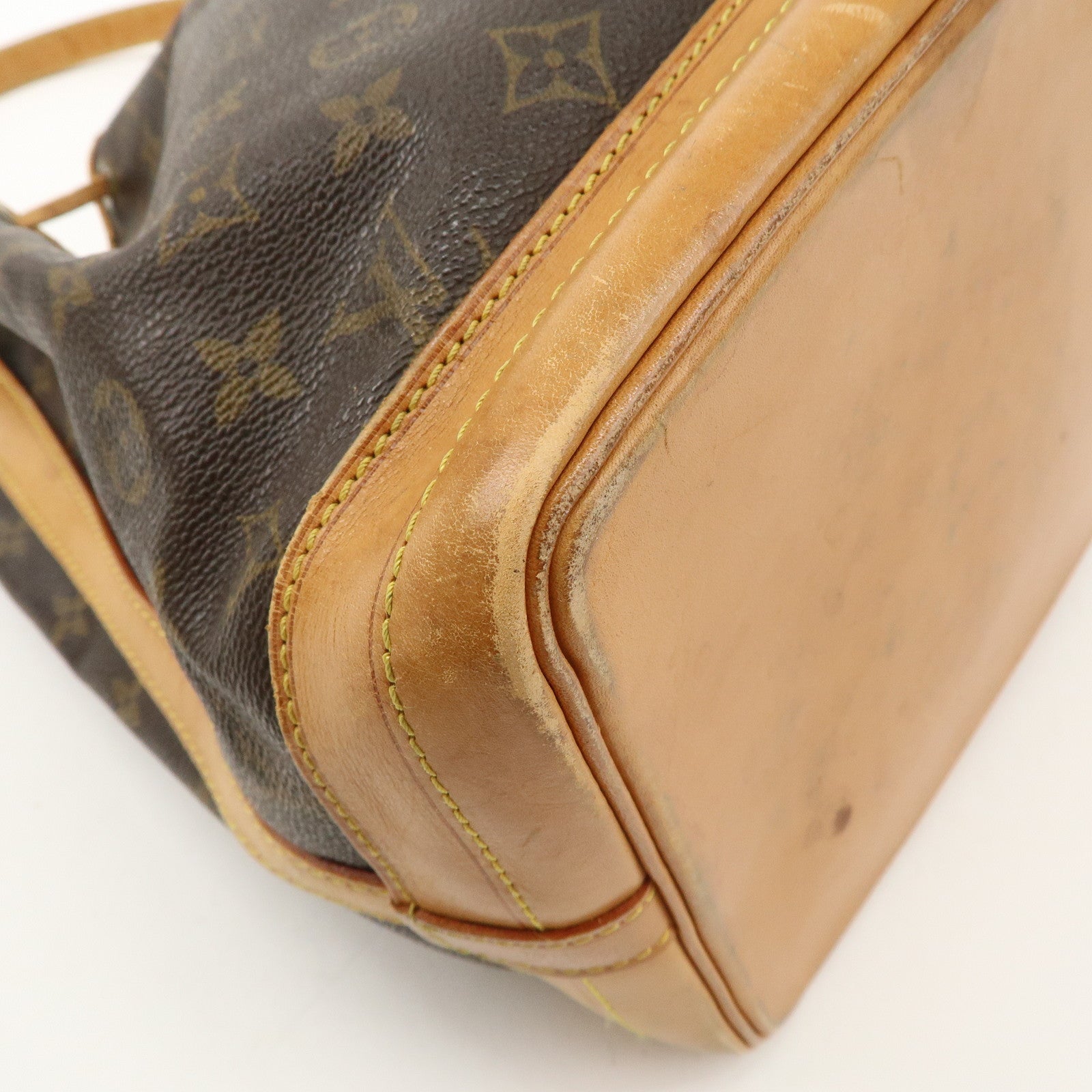 Louis Vuitton Monogram Noe Shoulder Bag Hand Bag Brown M42224