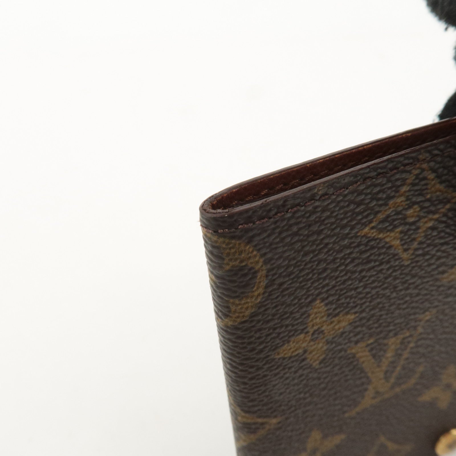 Louis Vuitton Monogram Porte Cartes Credit Pression Brown M60937