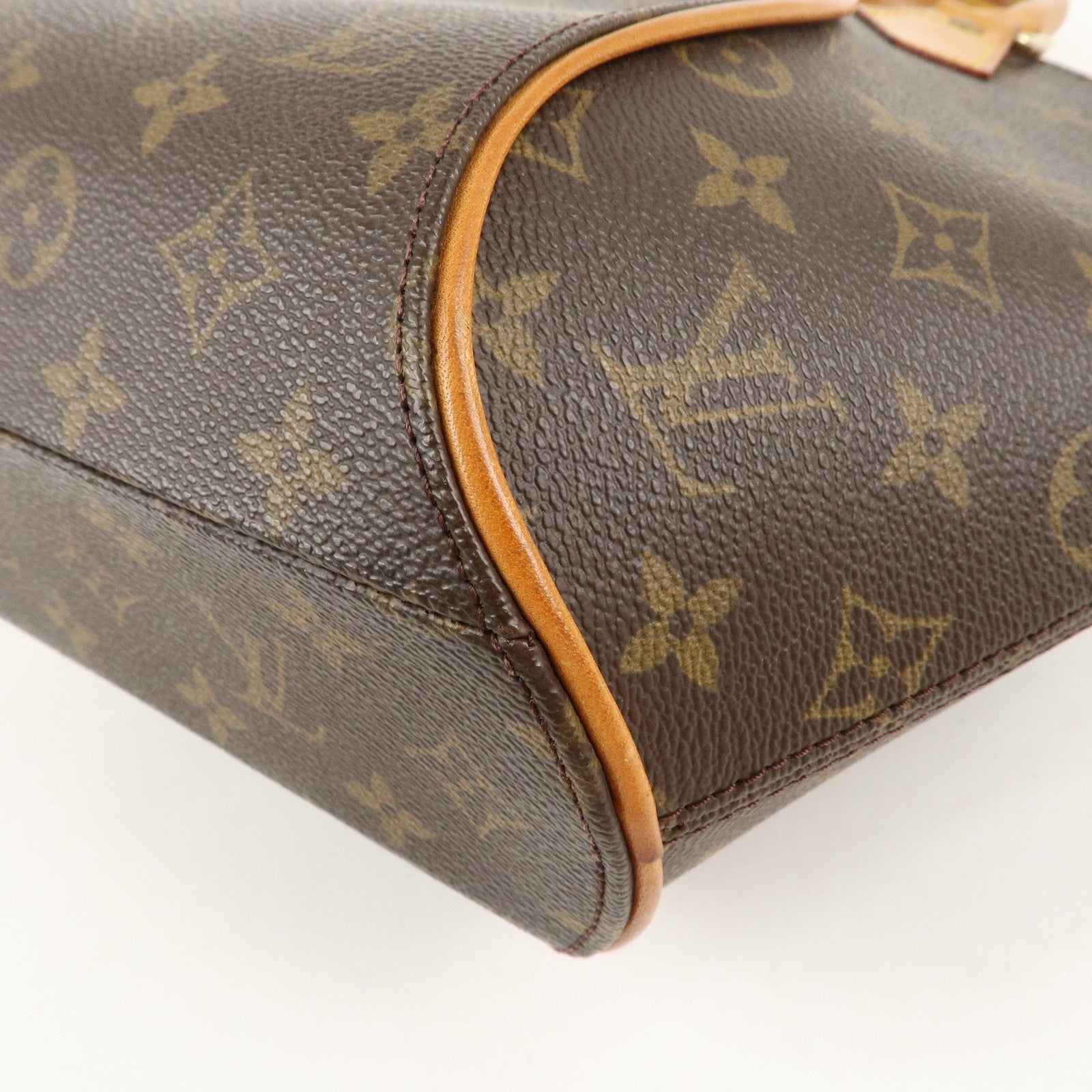 Louis Vuitton Monogram Ellipse PM Hand Bag Brown M51127