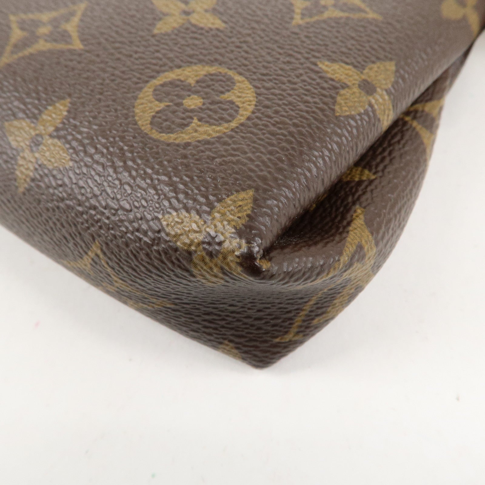 Louis Vuitton Monogram Pallas Clutch 2Way Shoulder Bag Pink M44037