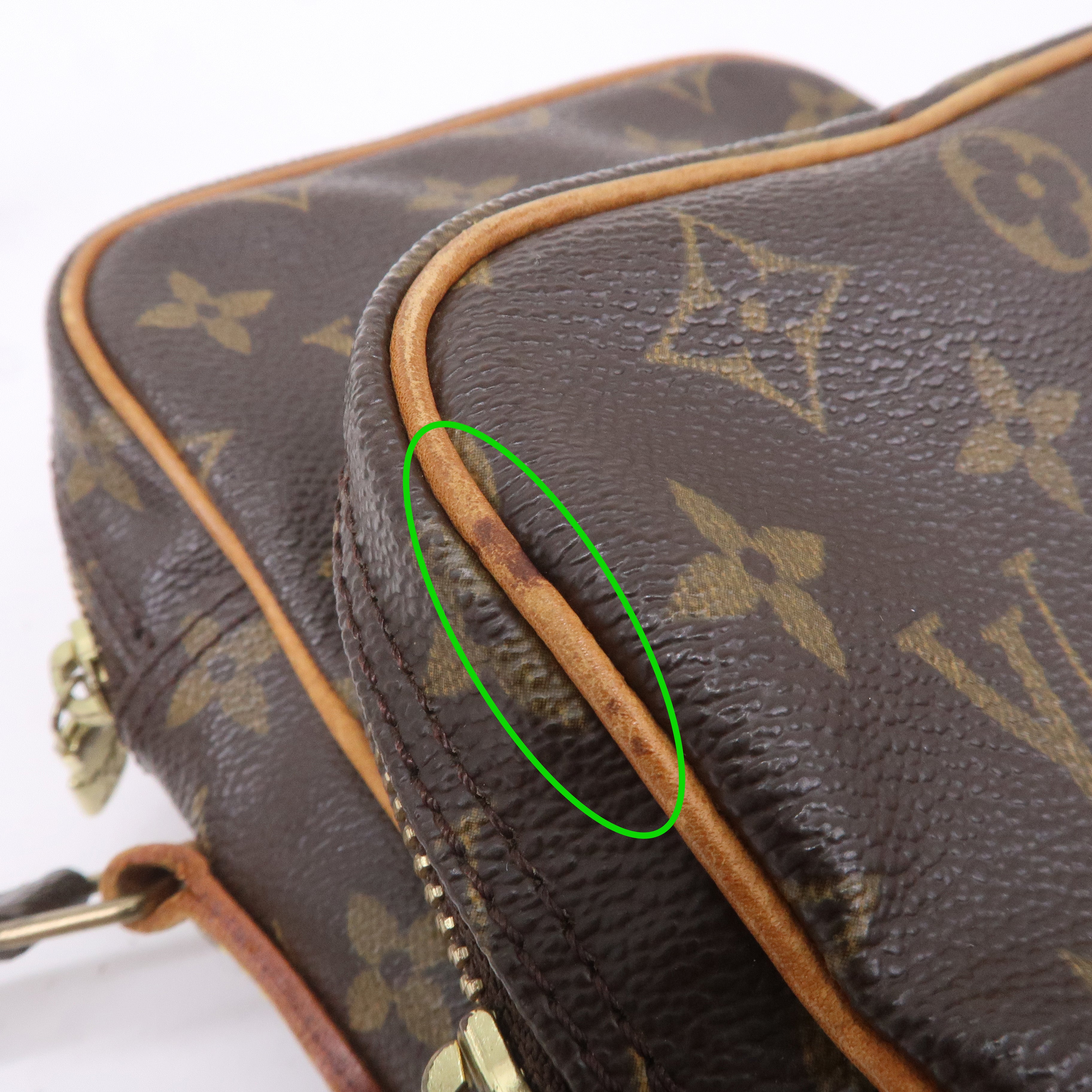 Louis Vuitton Monogram Amazone Shoulder Bag Brown M45236