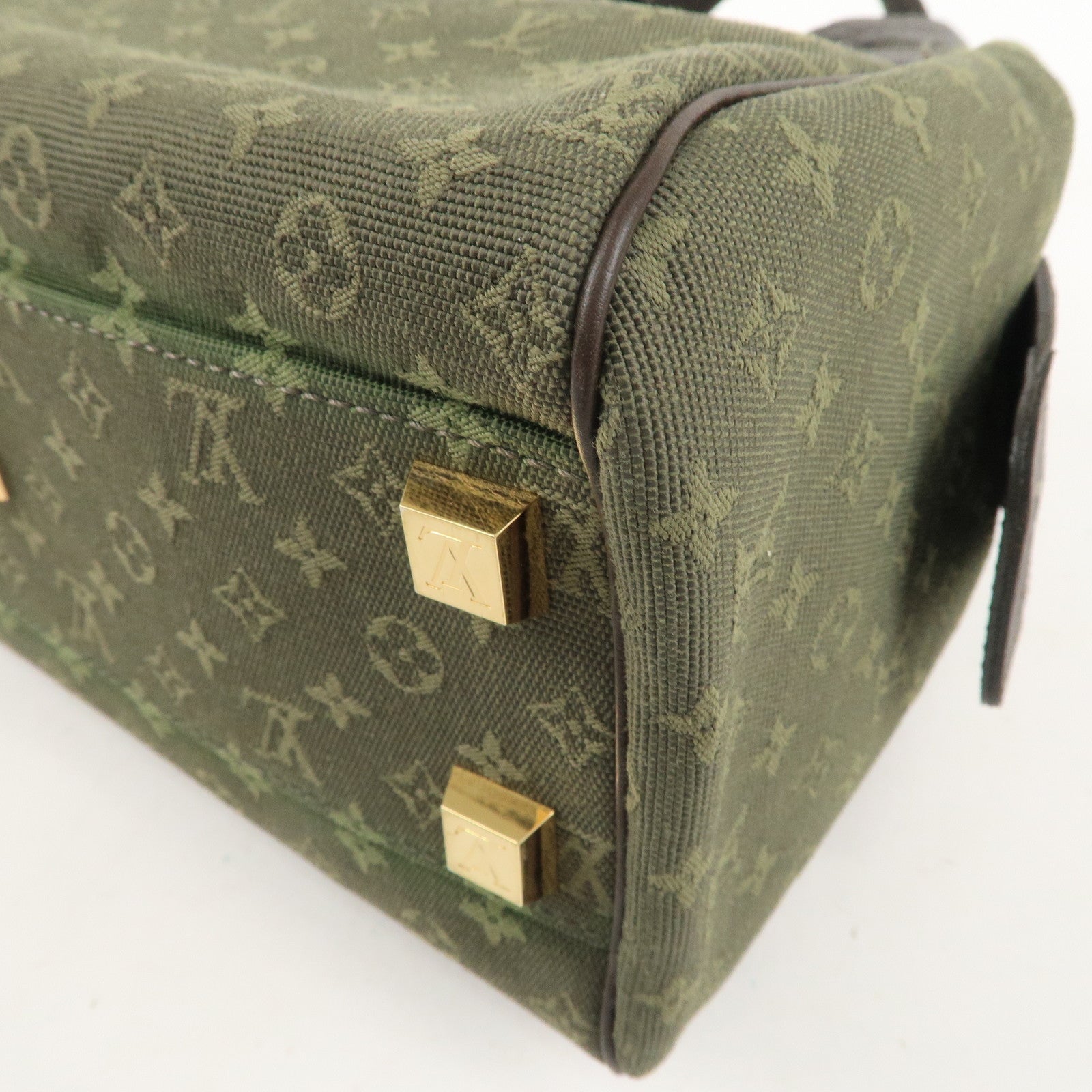 Louis Vuitton Monogram Mini Josephine PM Hand Bag Khaki M92415