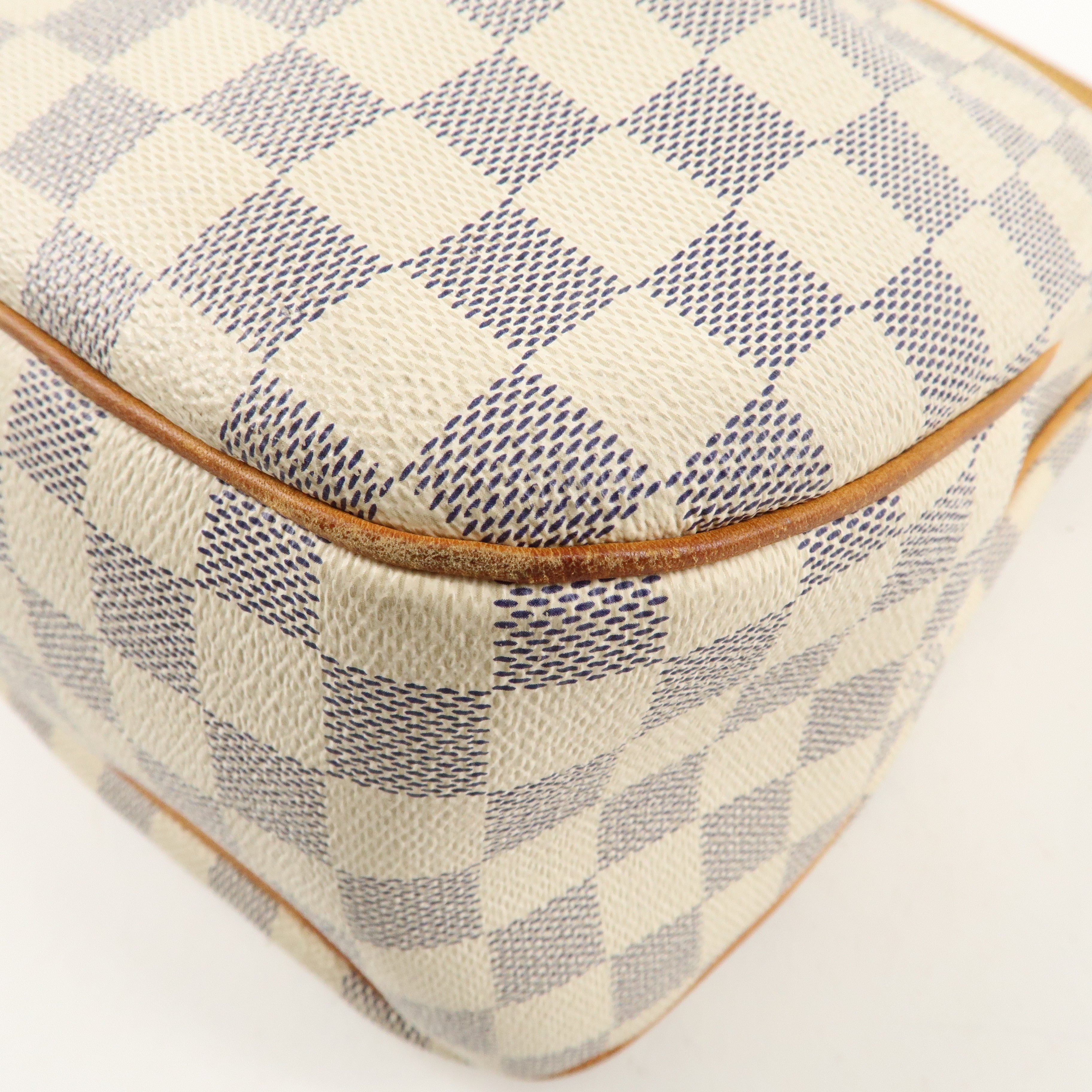 Louis Vuitton Damier Azur Siracusa MM Shoulder Bag N41112