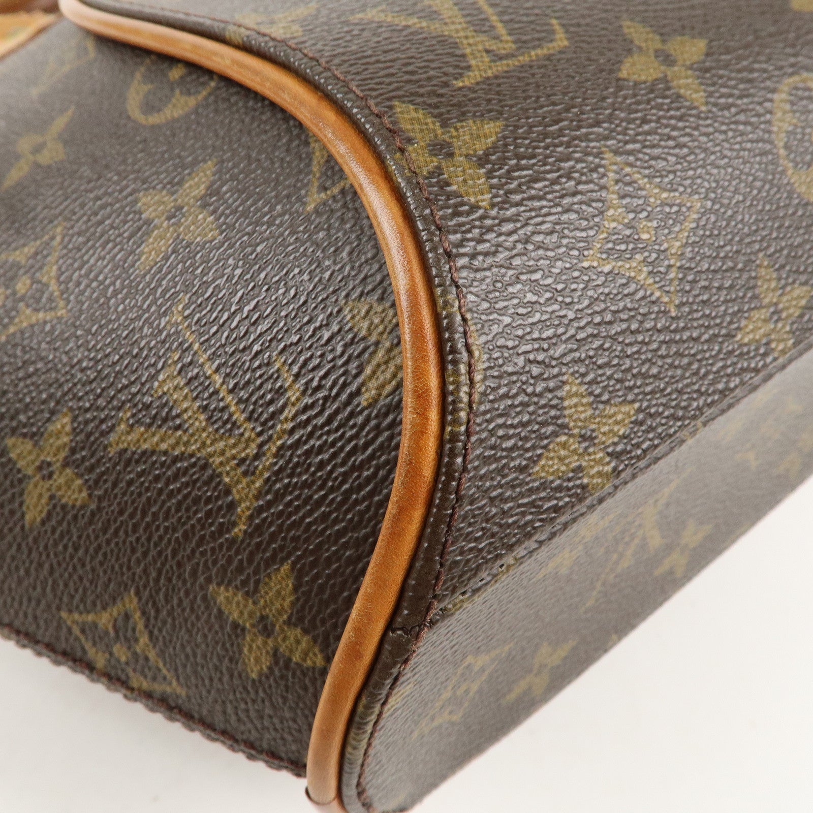 Louis Vuitton Monogram Ellipse PM Hand Bag Brown M51127