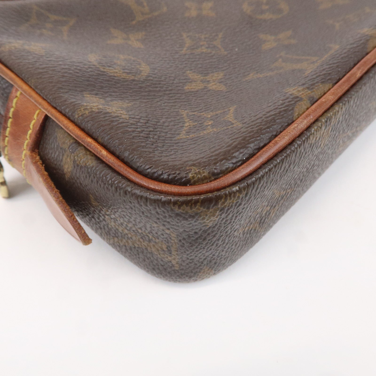 Louis Vuitton Monogram Pochette Marly Bandouliere Brown M51828