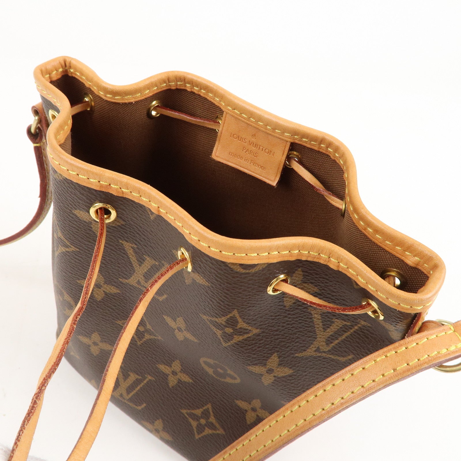 Louis Vuitton Monogram Nano Noe Shoulder Bag M41346