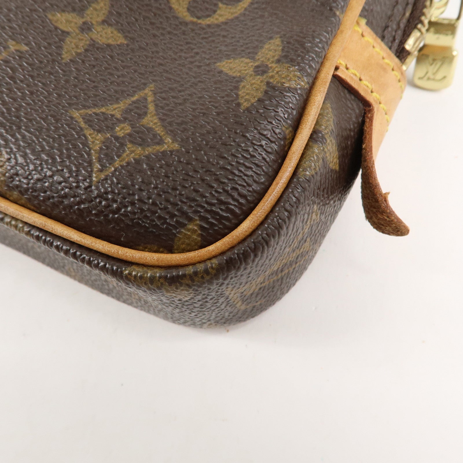 Louis Vuitton Monogram Pochette Marly Bandouliere Brown M51828