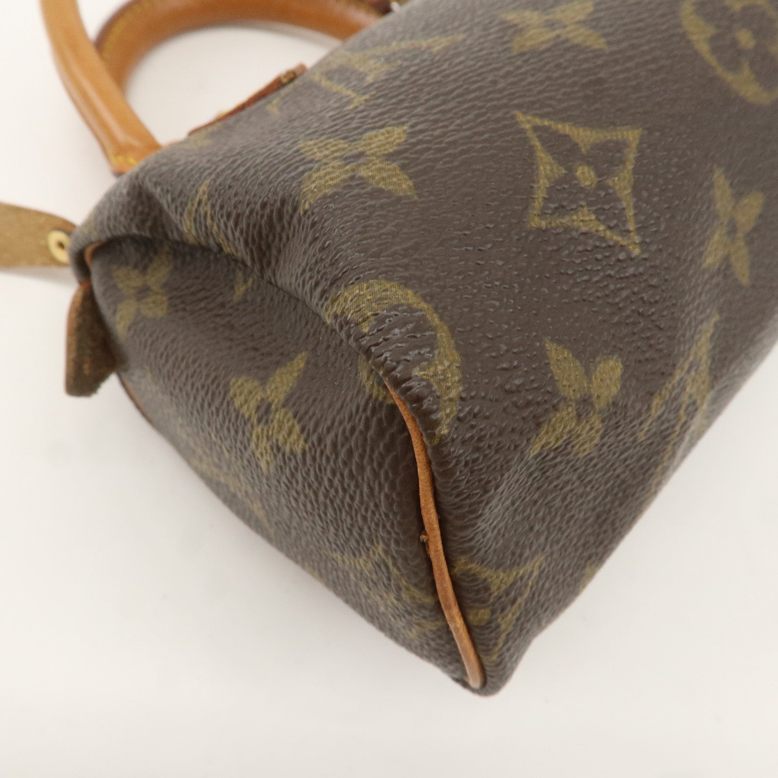 Louis Vuitton Monogram Mini Speedy 
Strap M41534 J75010