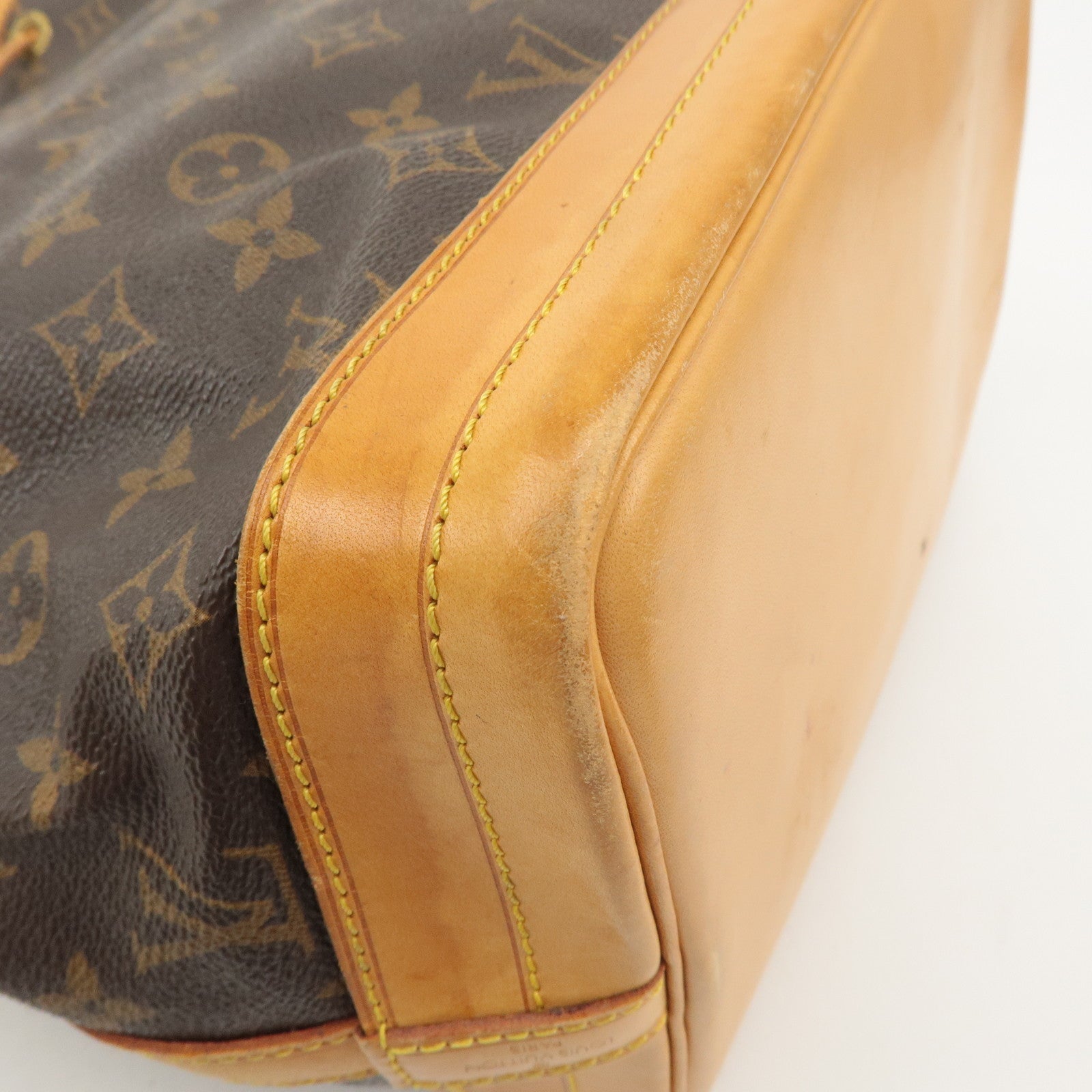 Louis Vuitton Monogram Noe Shoulder Bag Hand Bag Brown M42224