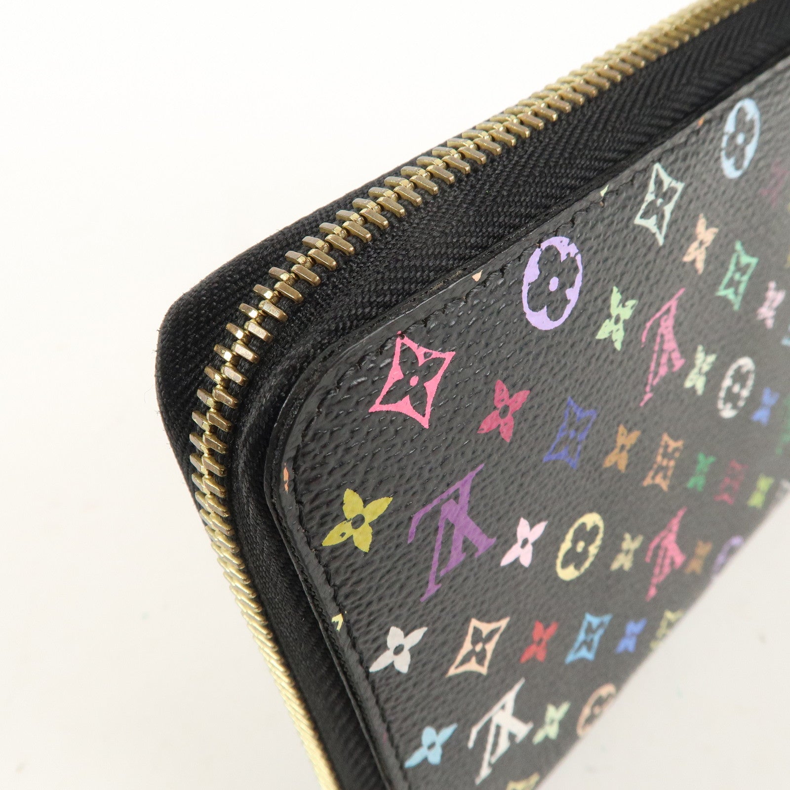 Louis Vuitton Monogram Multi Color Zippy Wallet Long Wallet M60243