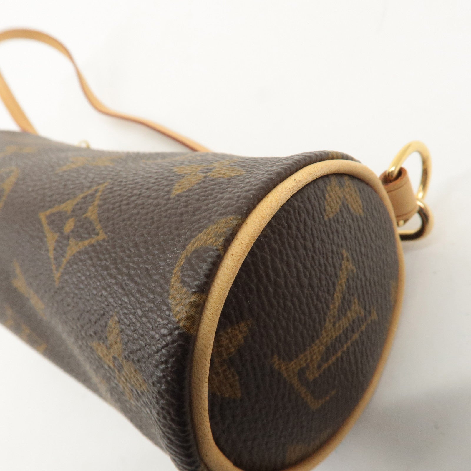 Louis Vuitton Monogram Mini Pouch for Papillon Bag New Style Brown