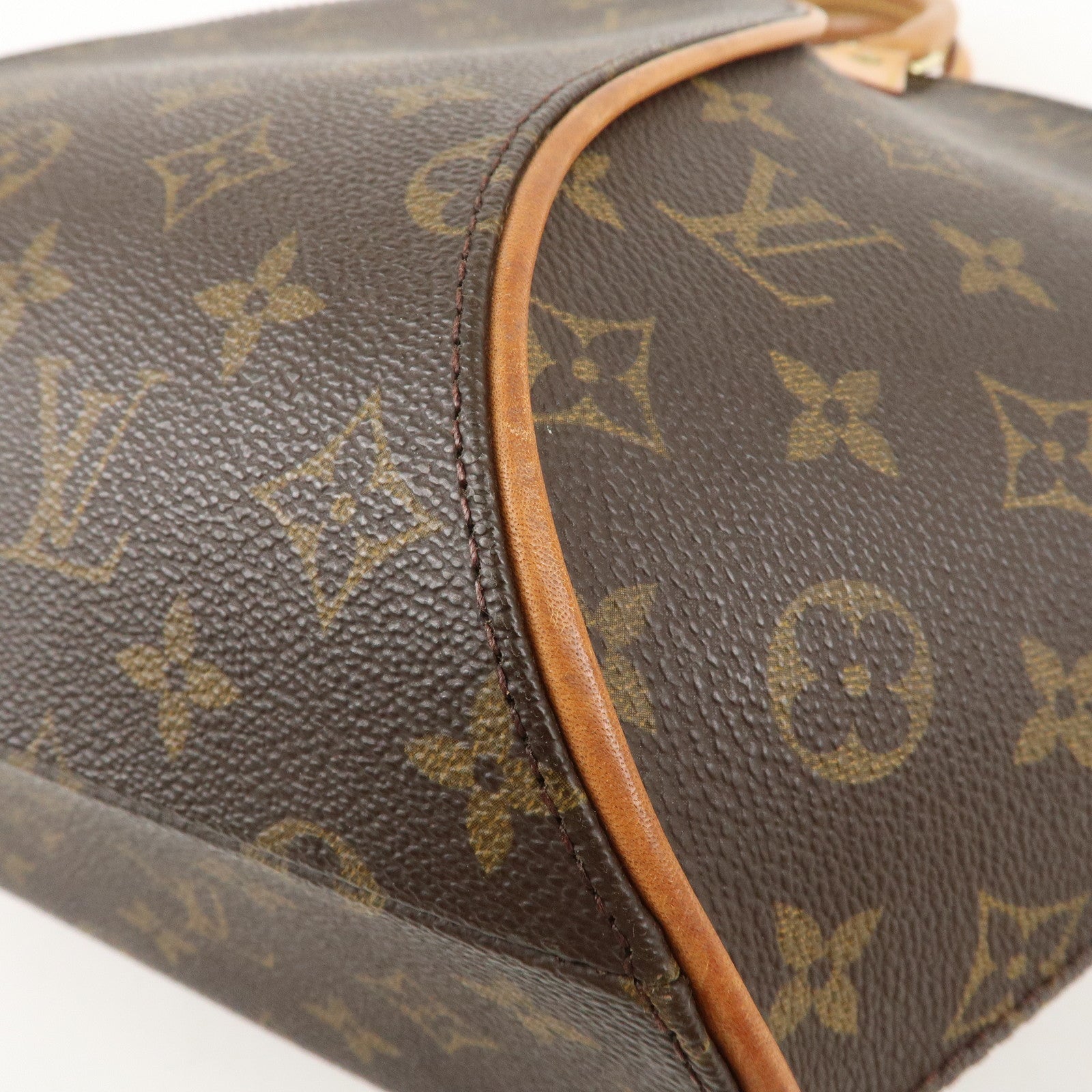 Louis Vuitton Monogram Ellipse MM Hand Bag Brown M51126