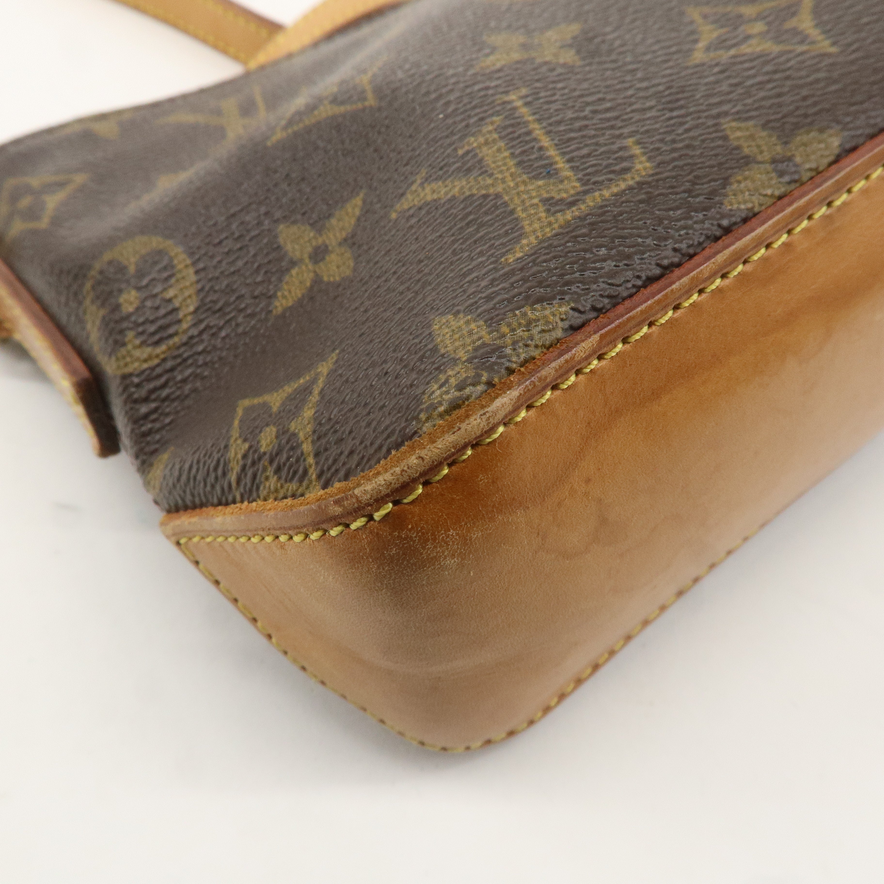 Louis Vuitton Monogram Trotteur Shoulder Bag Brown M51240