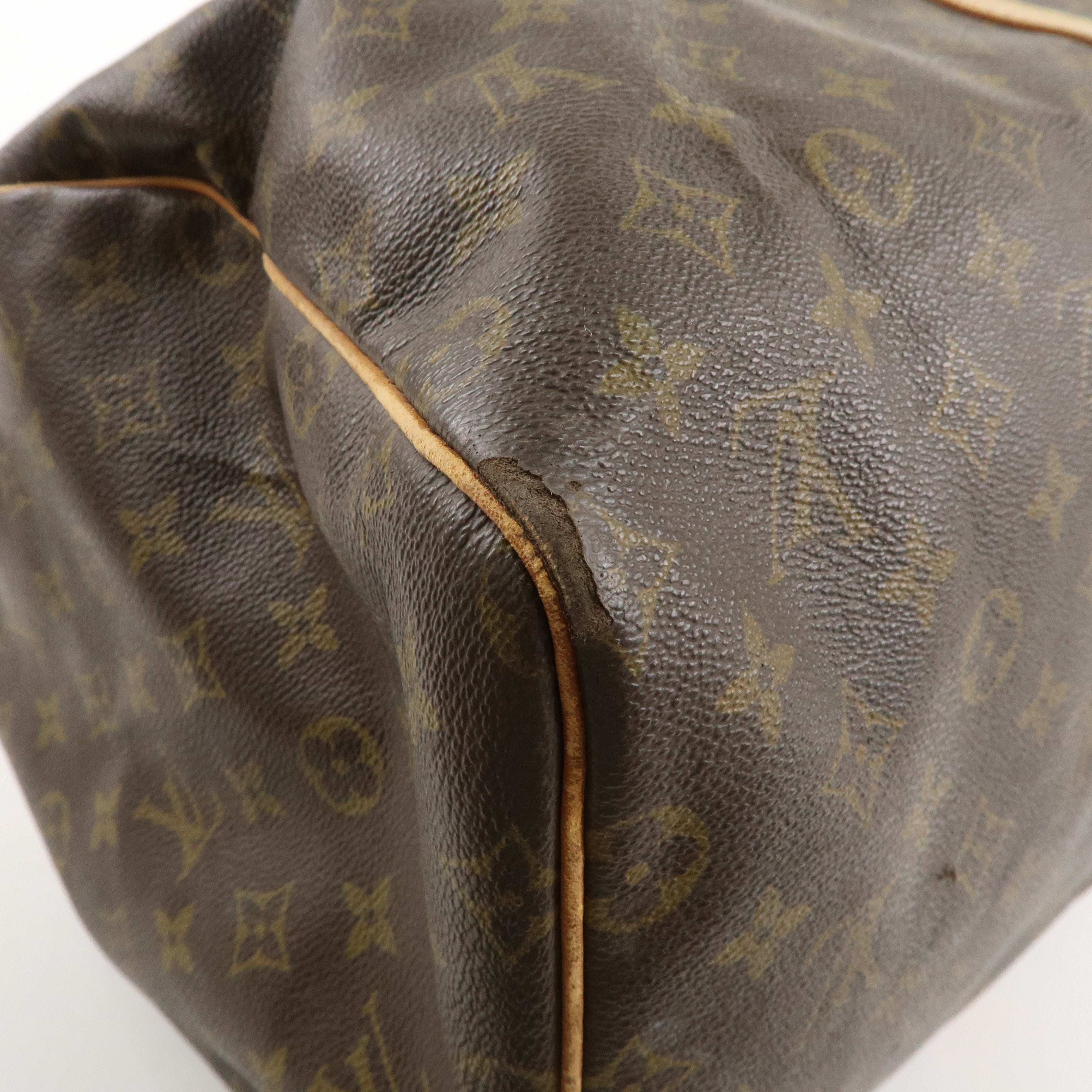 Louis Vuitton Monogram Keep All 55 Boston Bag Brown M41424