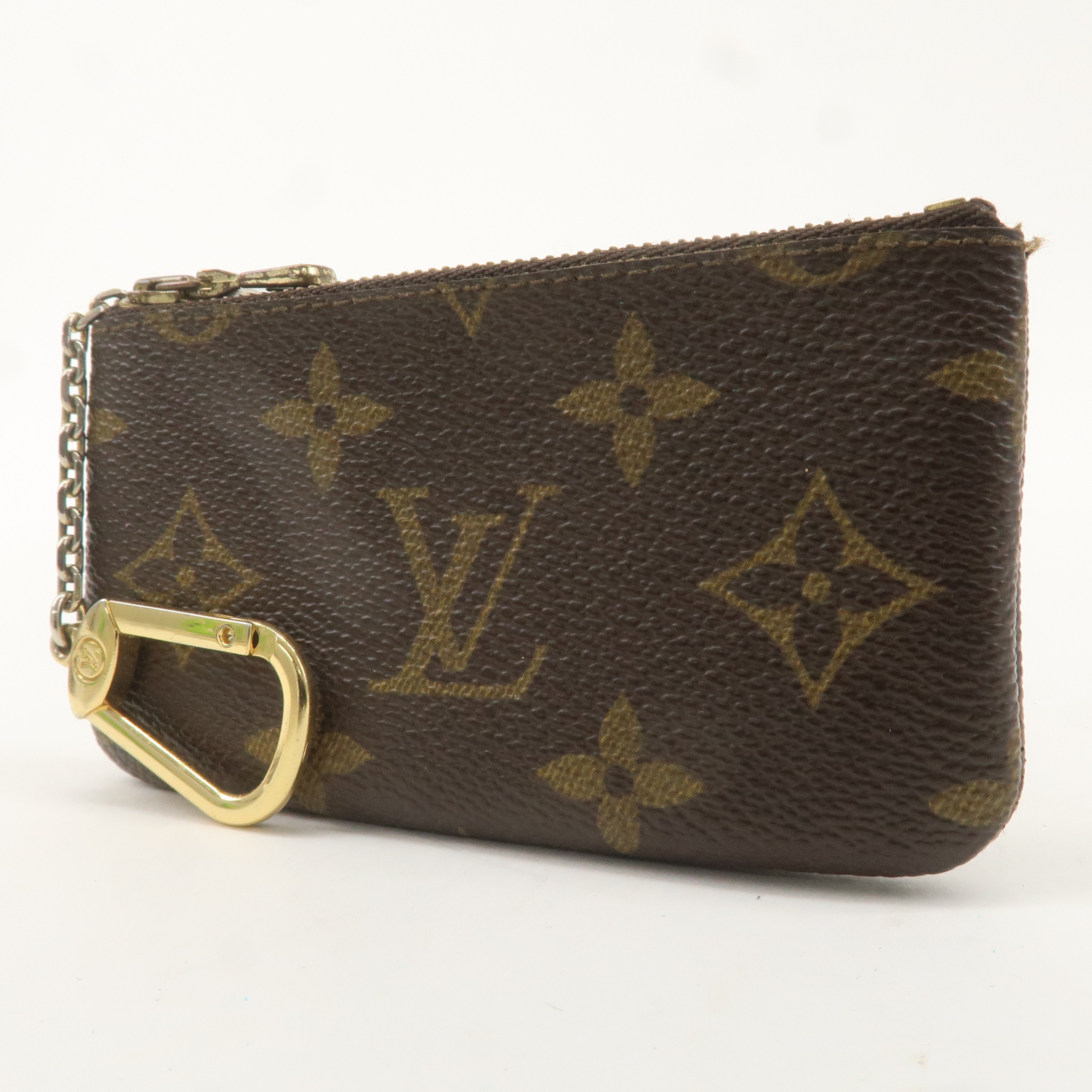 Louis Vuitton Monogram Set of 2 Pochette Cles Coin Case M62650