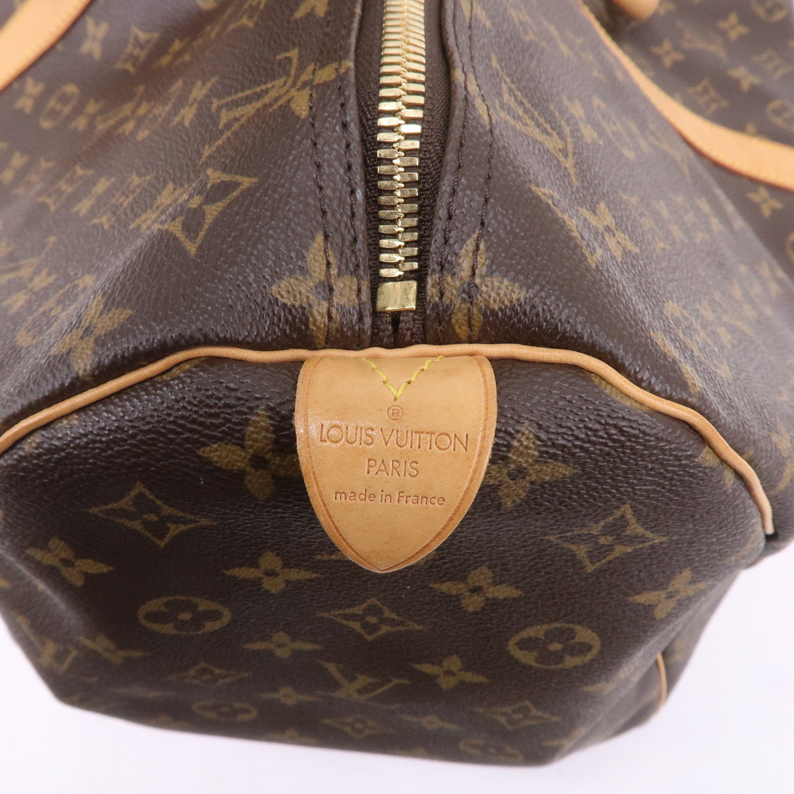 Louis Vuitton Monogram Keep All 60 Boston Bag Brown M41422