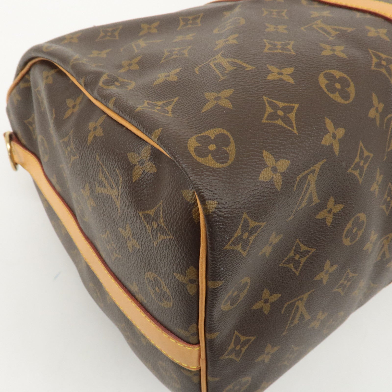 Louis Vuitton Monogram Keep All 50 Boston Bag Brown M41416