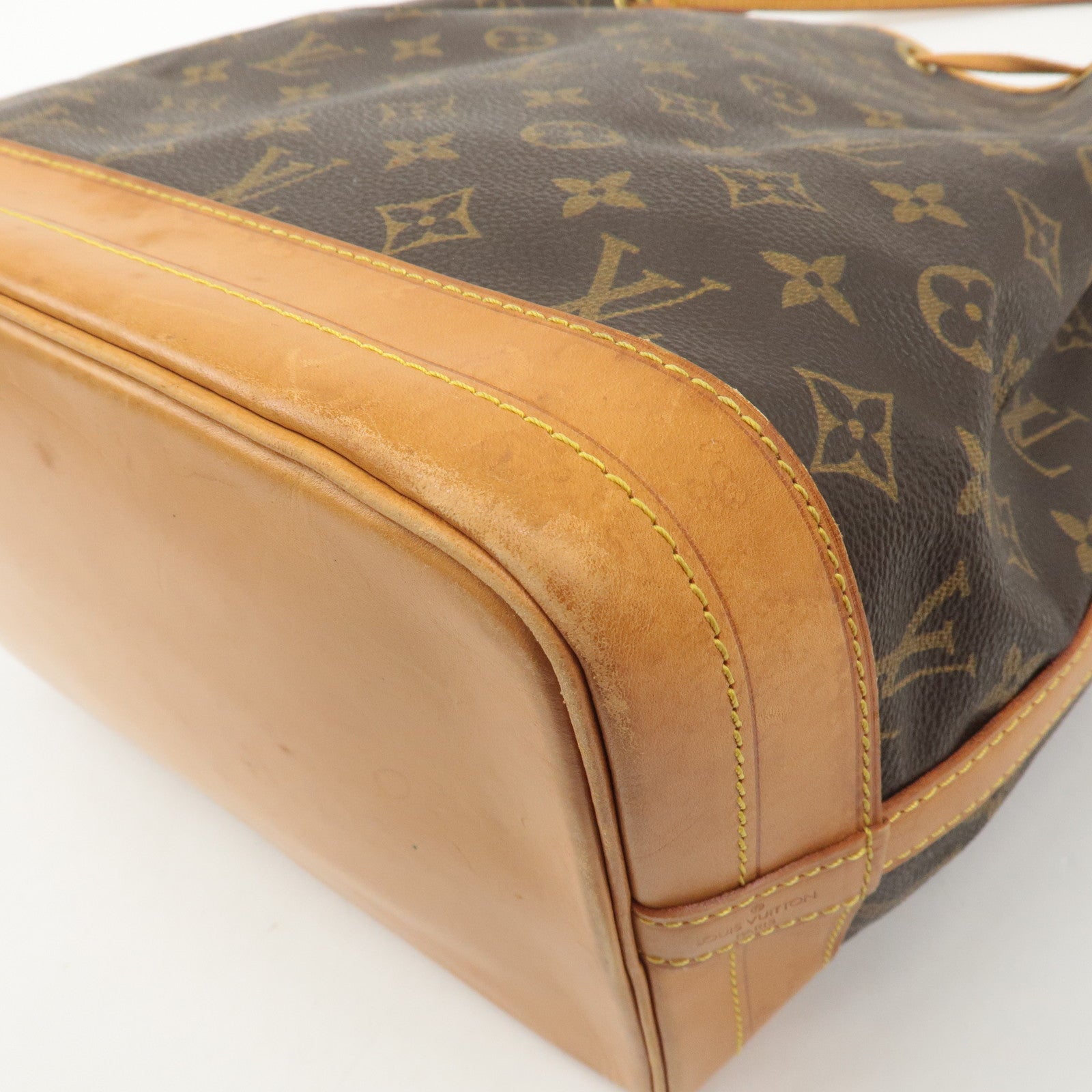 Louis Vuitton Monogram Noe Shoulder Bag Hand Bag Brown M42224