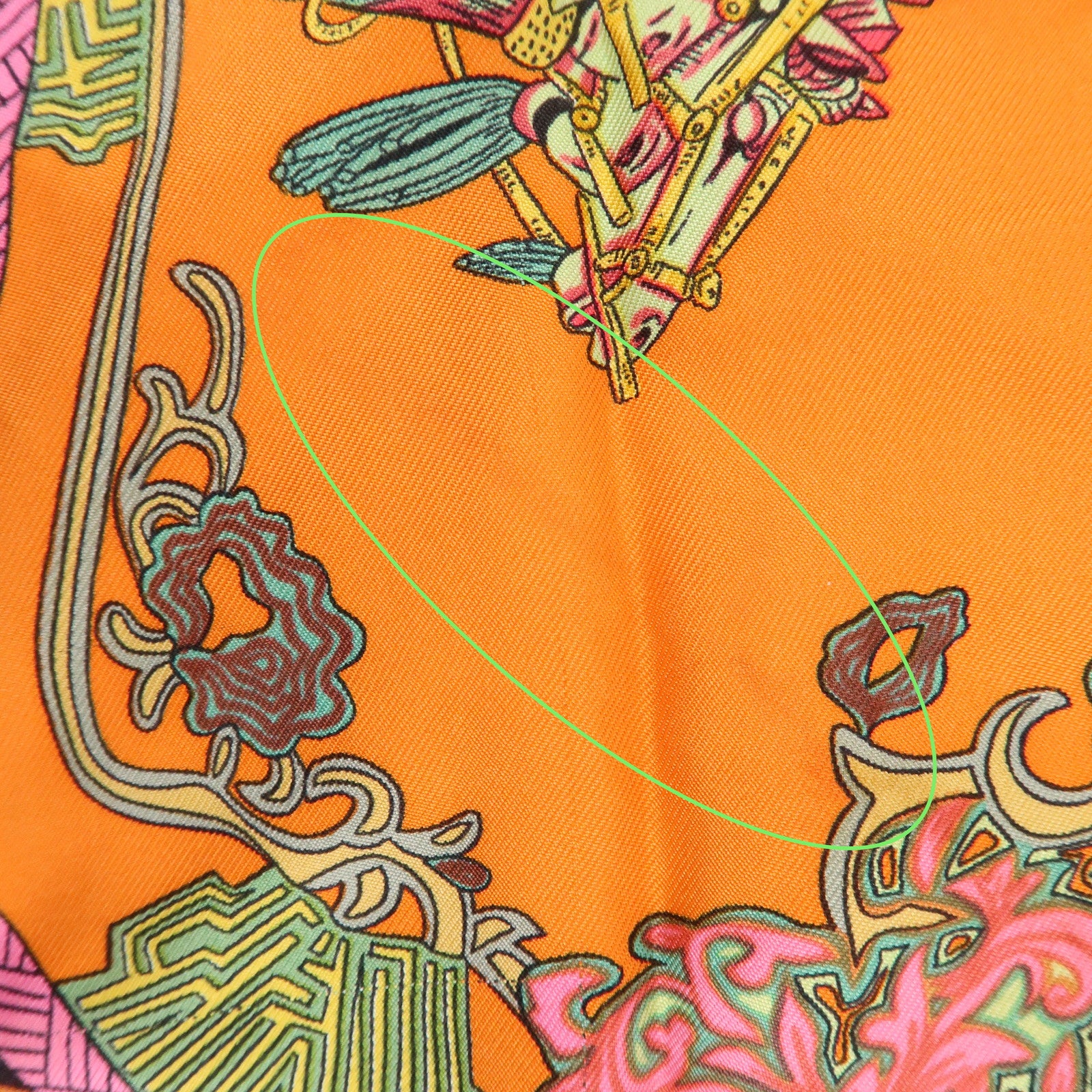 HERMES Carre 90 Silk 100% Scarf Art des STEPPES Step Art Print