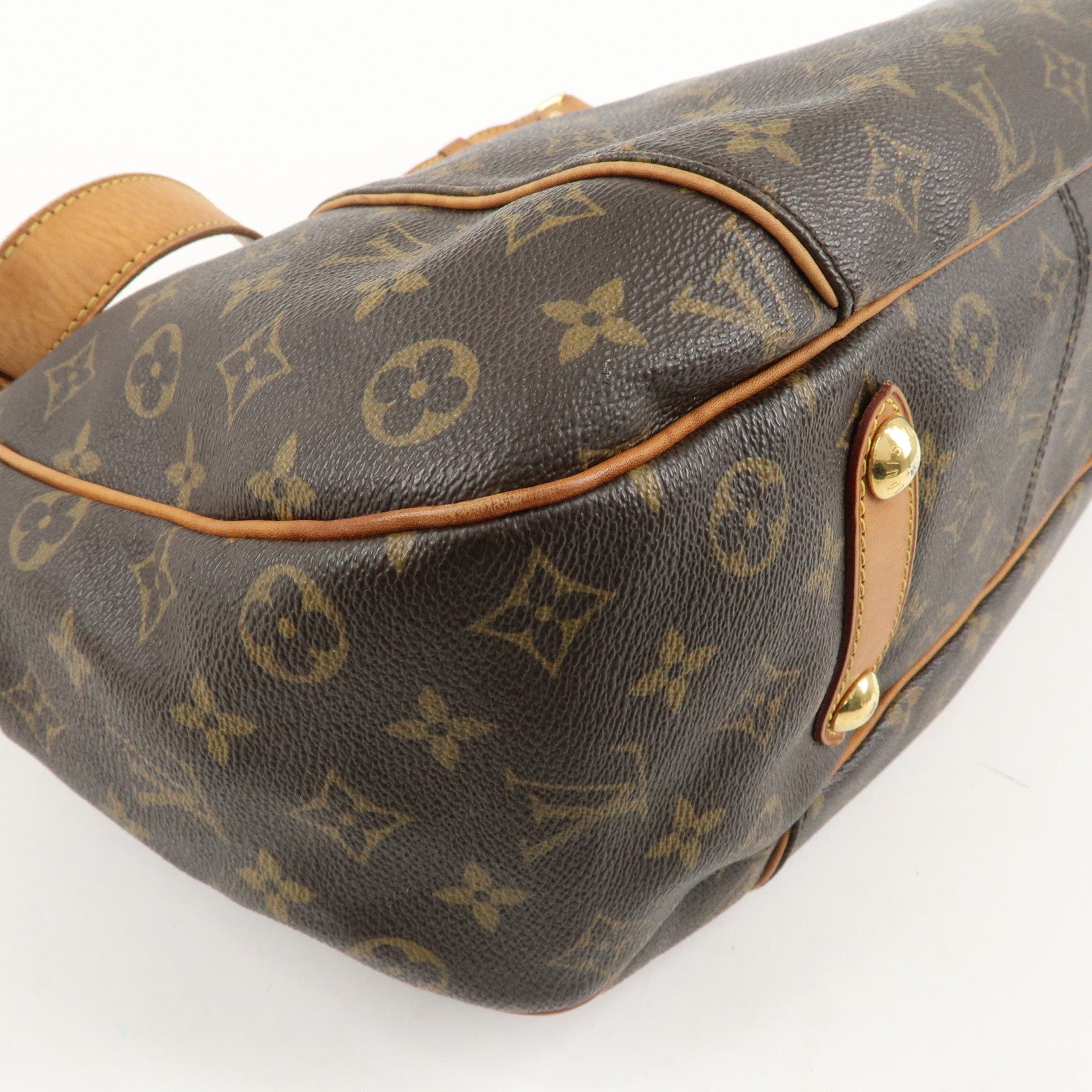 Louis Vuitton Monogram Galliera PM Shoulder Bag Brown M56382