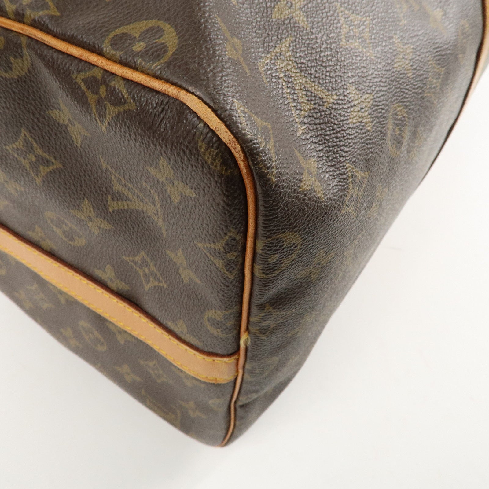 Louis Vuitton Monogram Keep All Bandouliere 55 Boston Bag M41414