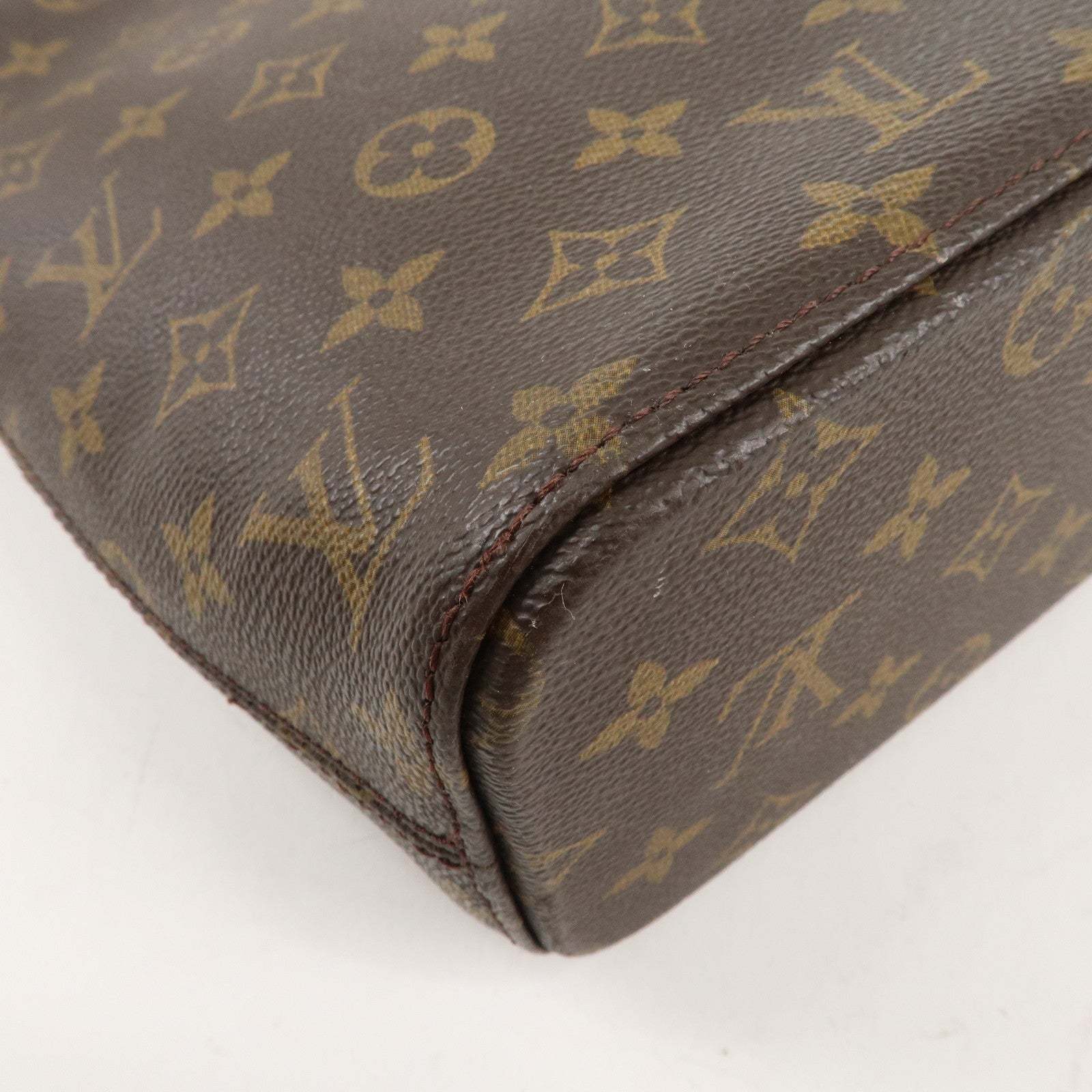 Louis Vuitton Monogram Luco Tote Bag Shoulder Bag Brown M51155