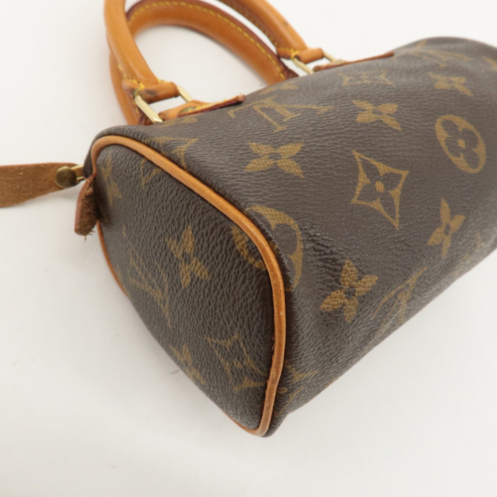 Louis Vuitton Monogram Mini Speedy 
Strap M41534 J00145