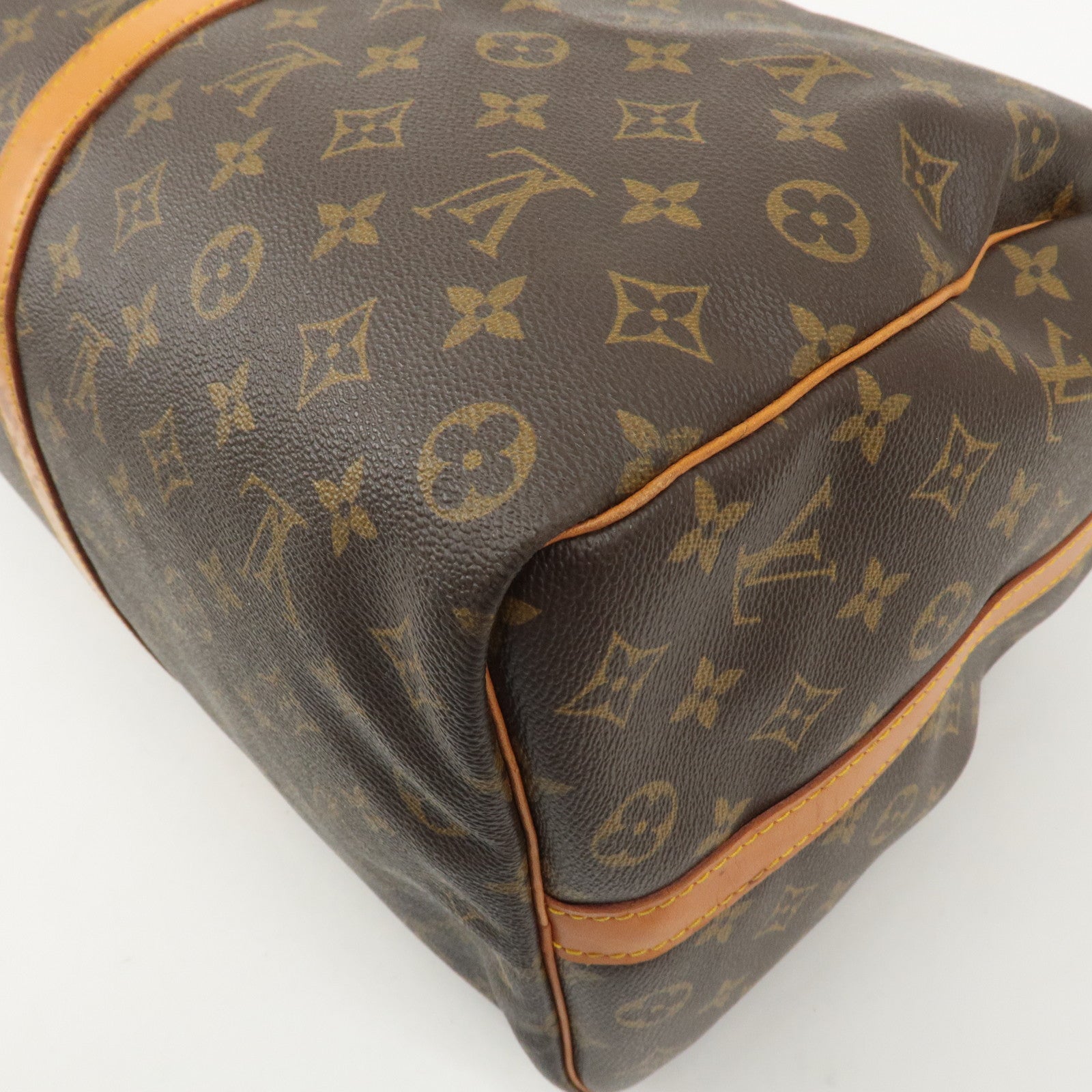 Louis Vuitton Monogram Keep All Bandouliere 50 Boston Bag M41416