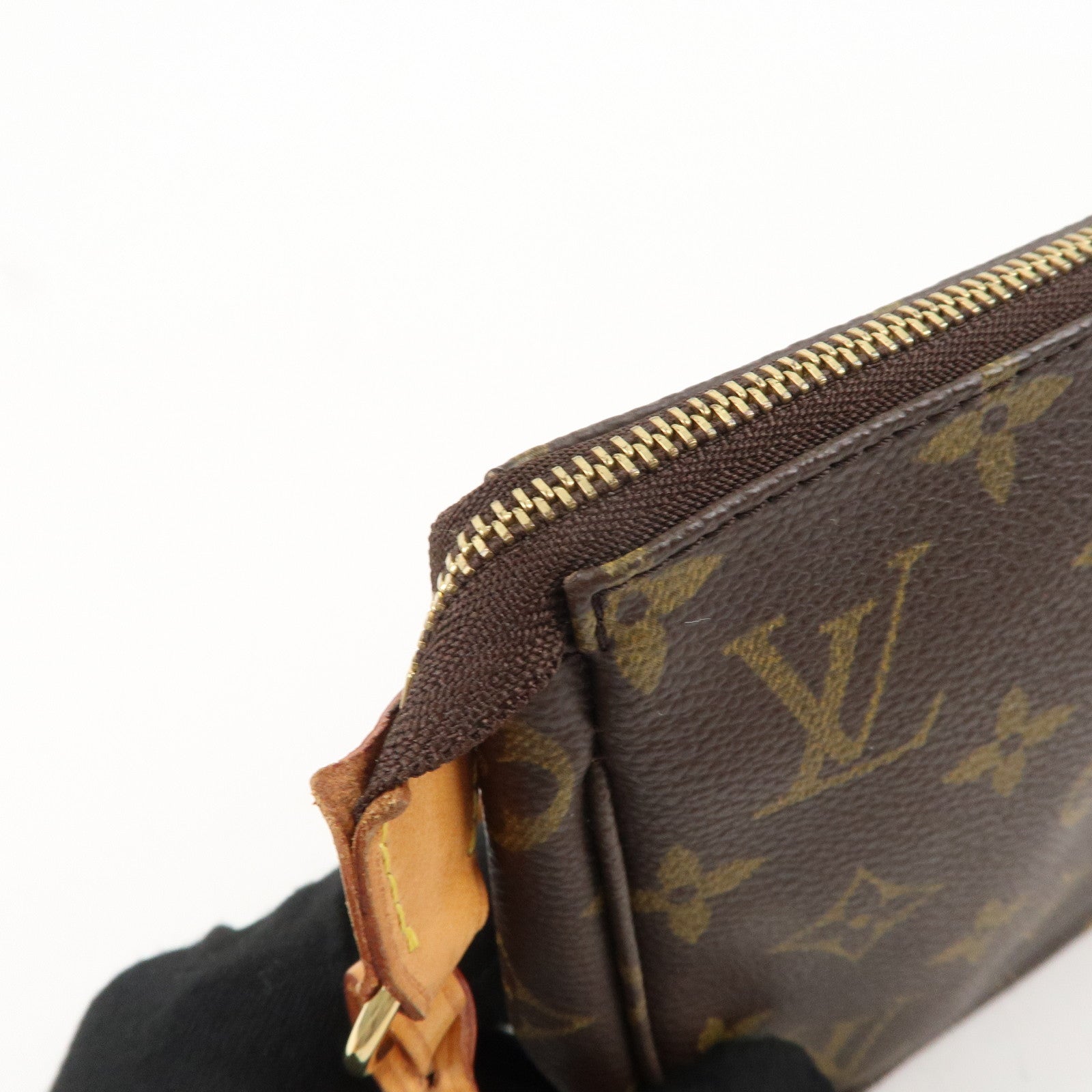 Louis Vuitton Monogram Pochette Accessoires Pouch Brown M51980