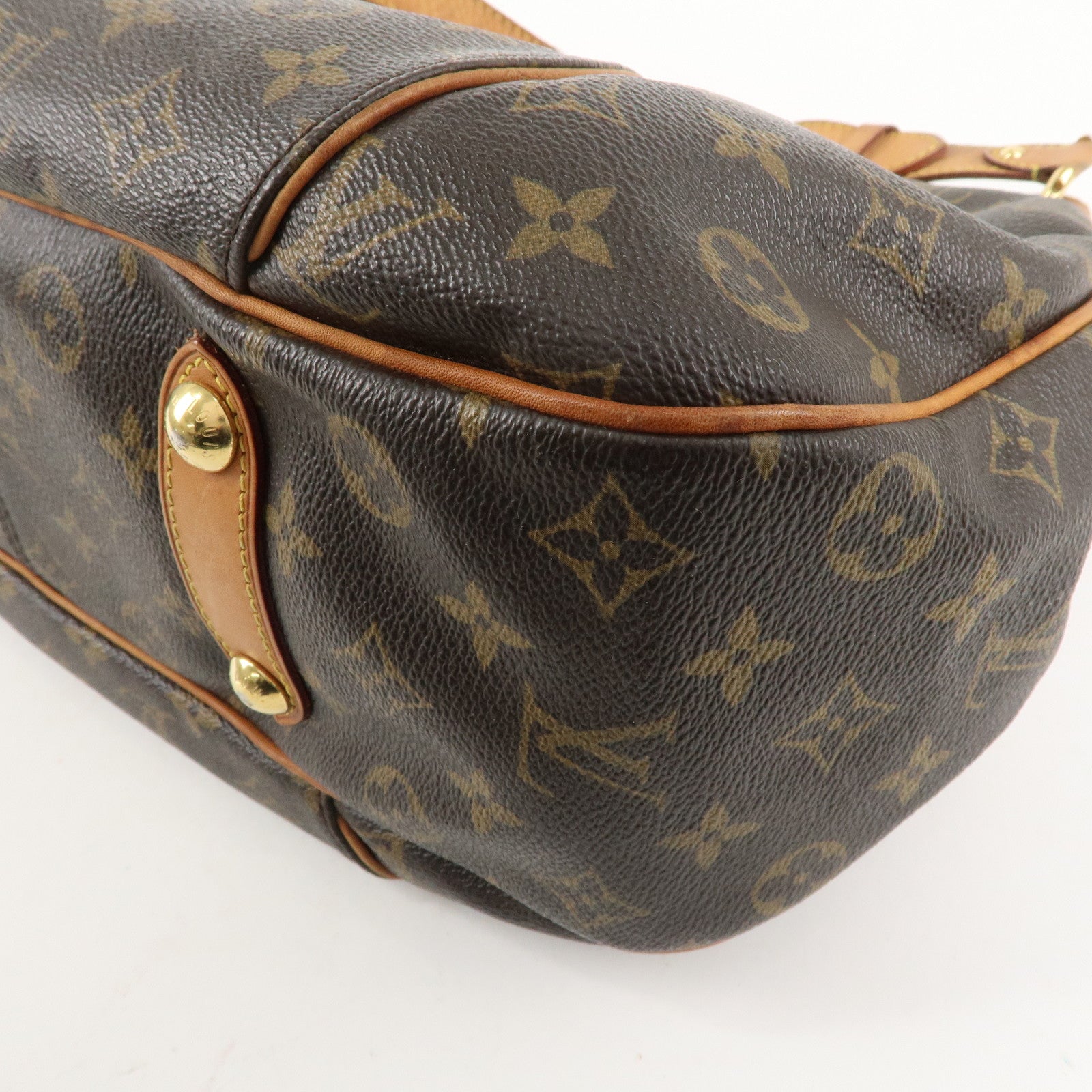 Louis Vuitton Monogram Galliera PM Shoulder Bag Brown M56382