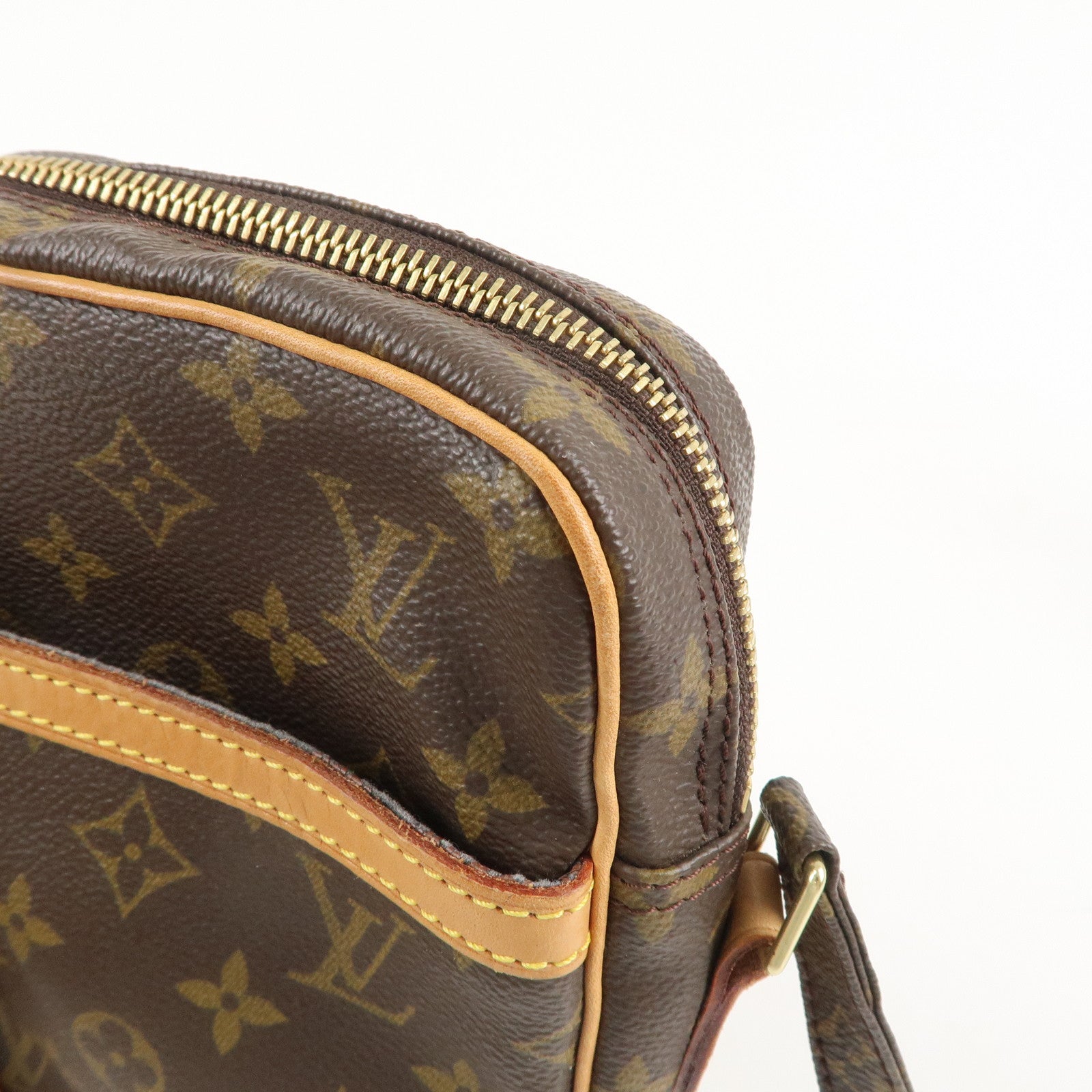 Louis Vuitton Monogram Danube Shoulder Bag Brown M45266