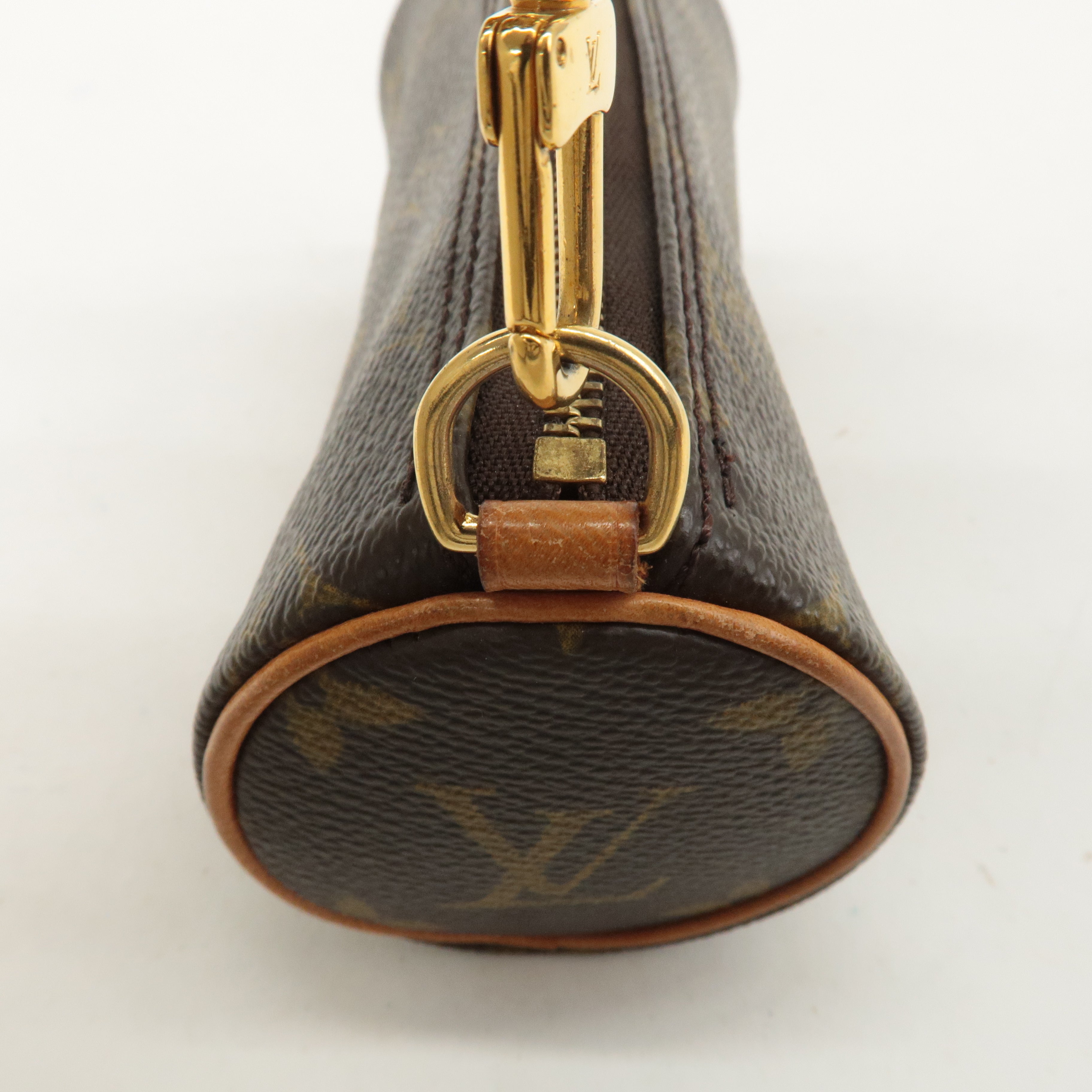 Louis Vuitton Monogram Mini Pouch for Papillon Bag Brown