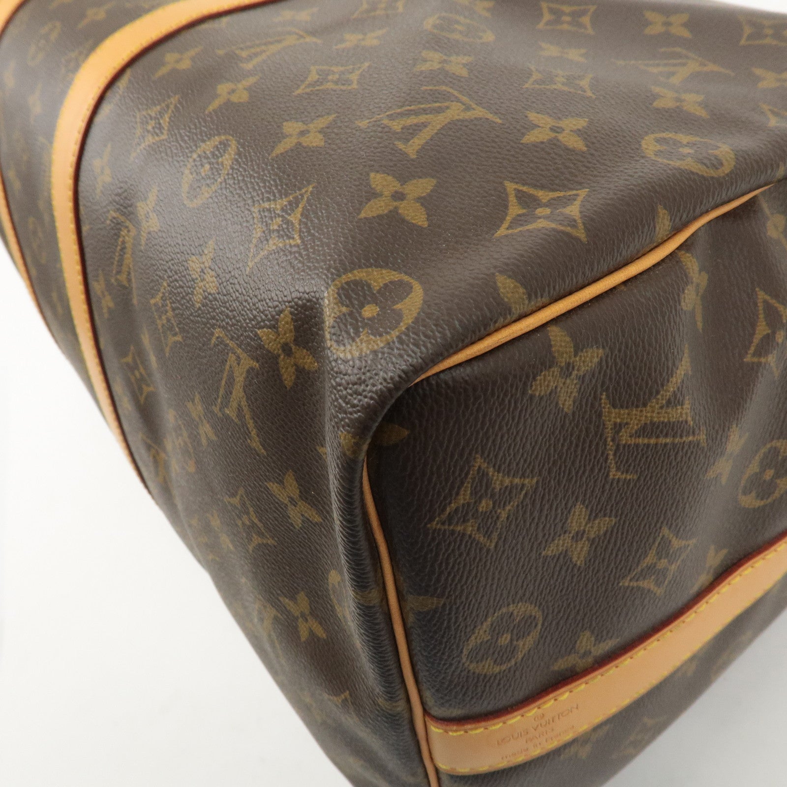 Louis Vuitton Monogram Keep All 50 Boston Bag Brown M41416