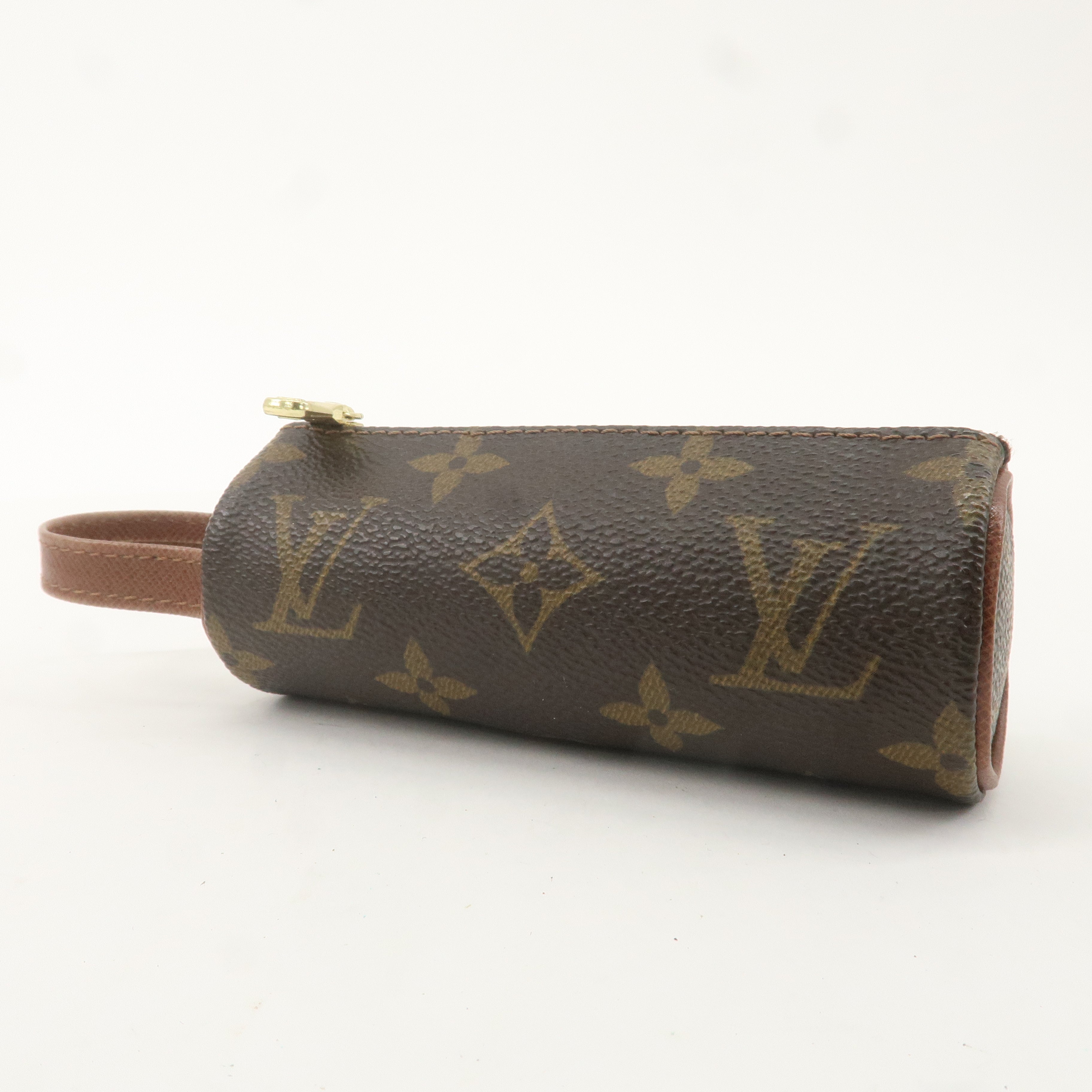 Louis Vuitton Monogram Set of 3 3Ball De Golf Ball Case M58249