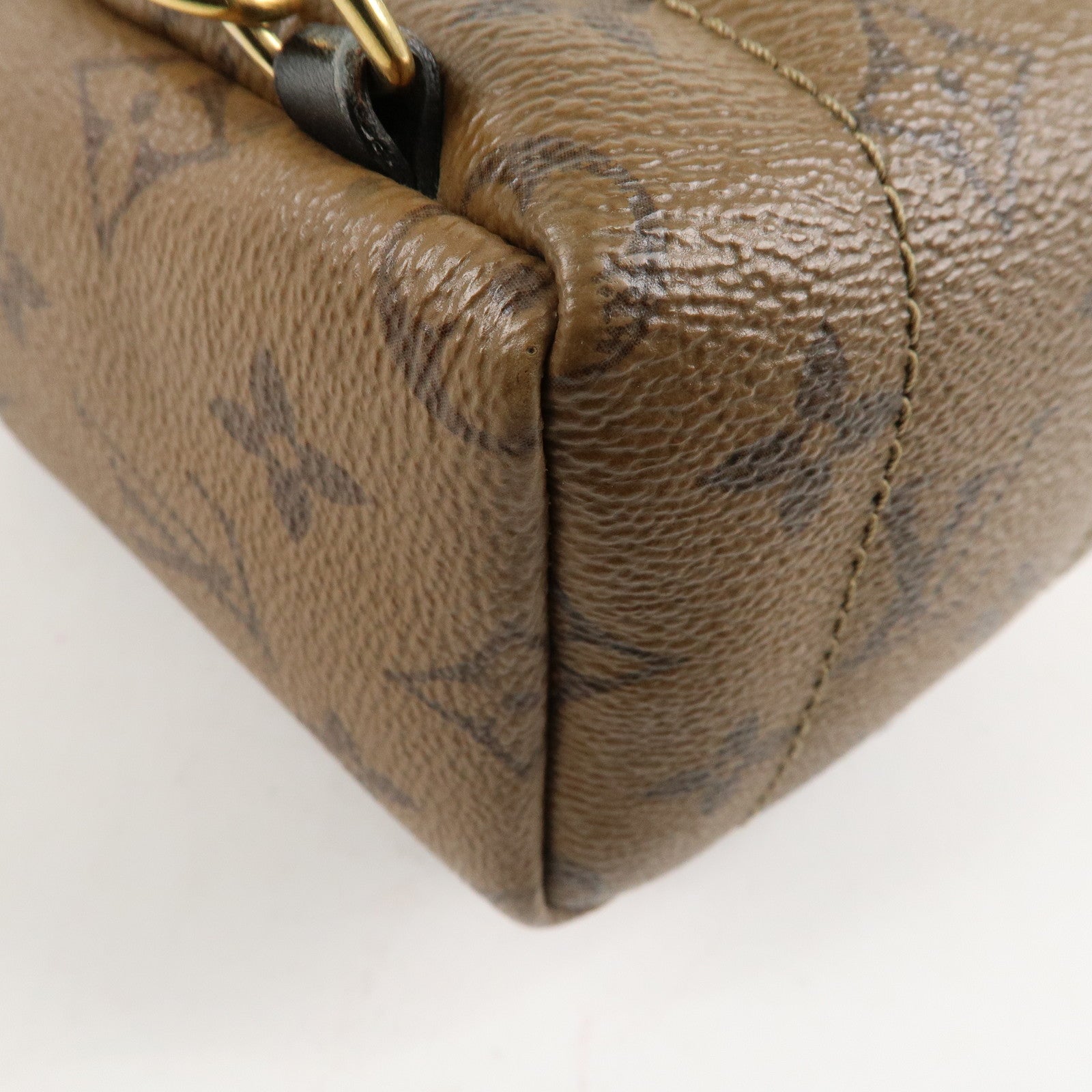 Louis Vuitton Monogram Reverse Palm Springs MINI Back Pack M44872